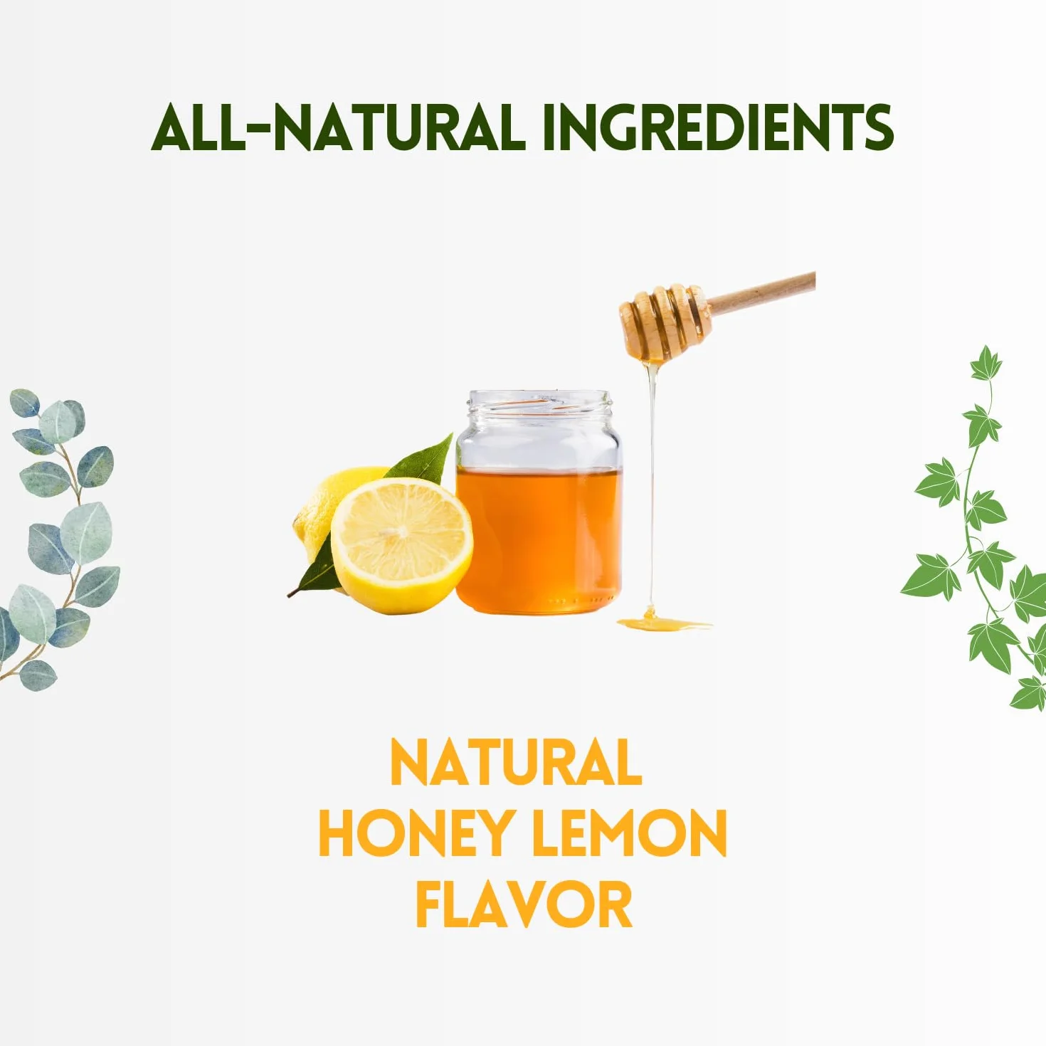 Herbion Naturals Krople na kaszel bez cukru o naturalnym smaku miodowo-cytryny, 25 sztuk, szybka pomoc w przypadku kaszlu, bólu gardła i zaparcia nosa, dla dorosłych i dzieci od 12 lat