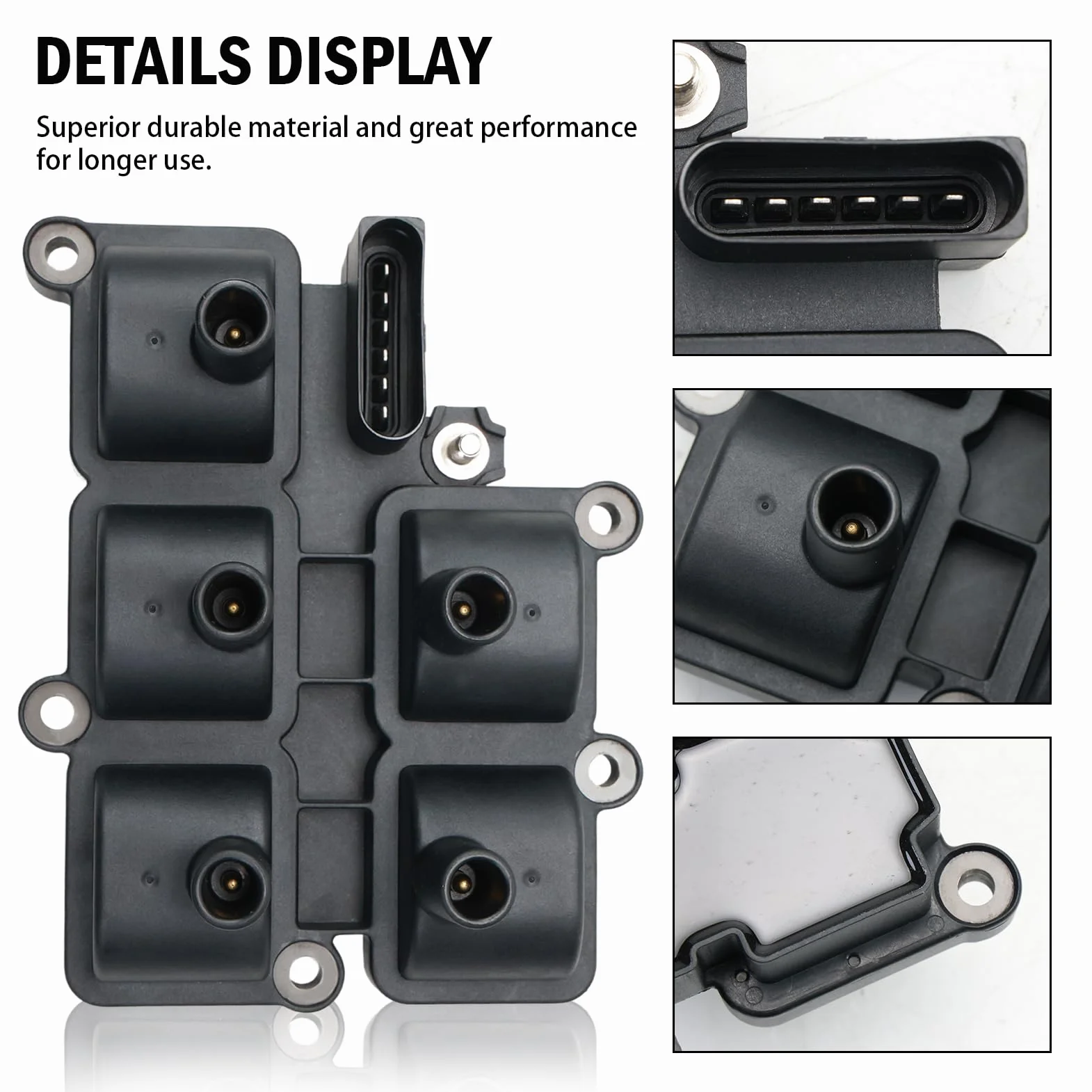 071905106 Cewka zapłonowa do VW Golf 4 Bora 2.3 V5 Passat B5 2.3 VR5 V5 Seat Toledo 2 silnik cewka zapłonowa Golf IV Toledo II 0986221017 0040100037