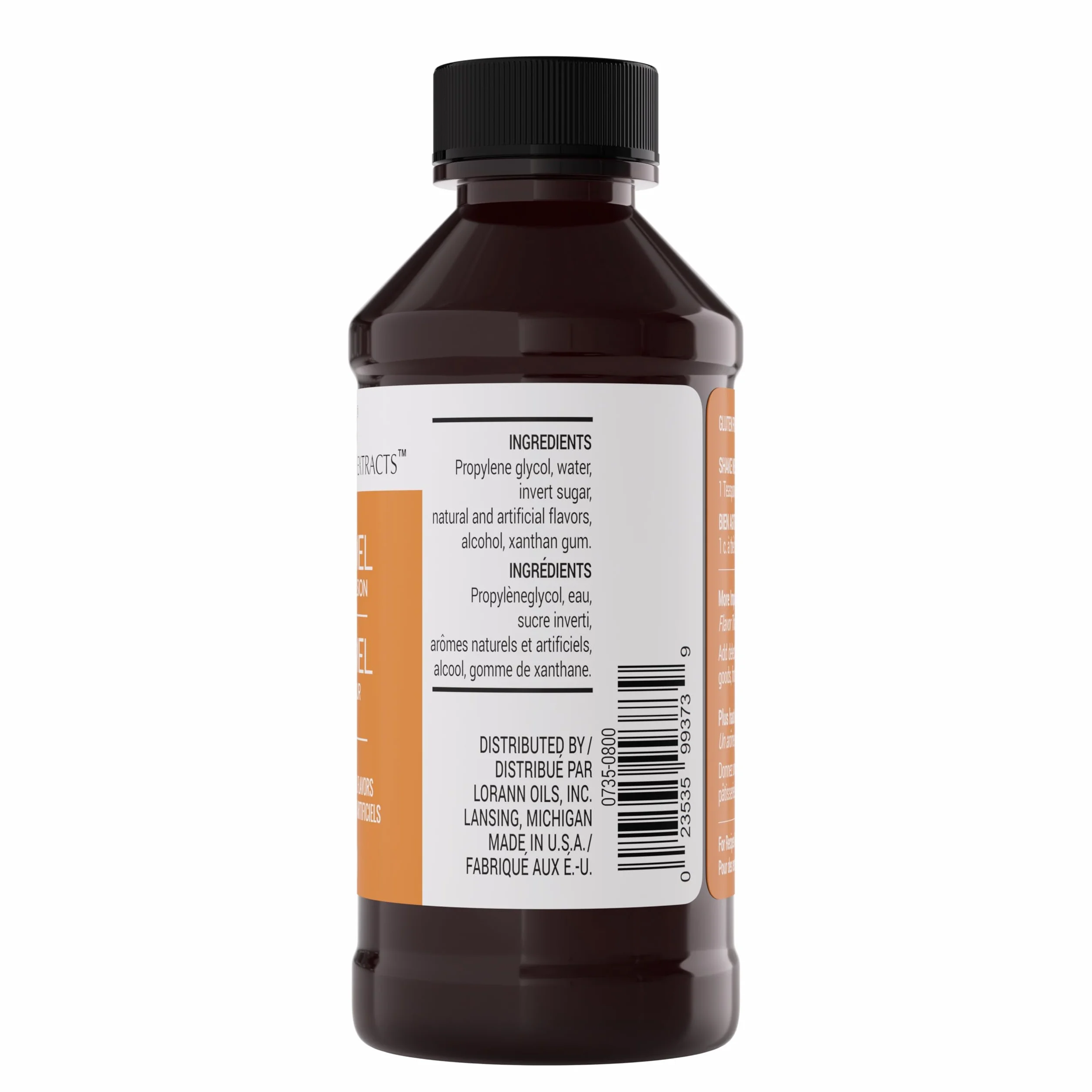 LorAnn Bakery Emulsions Natural & Artificial Flavor 4oz-Caramel - 0806-0735