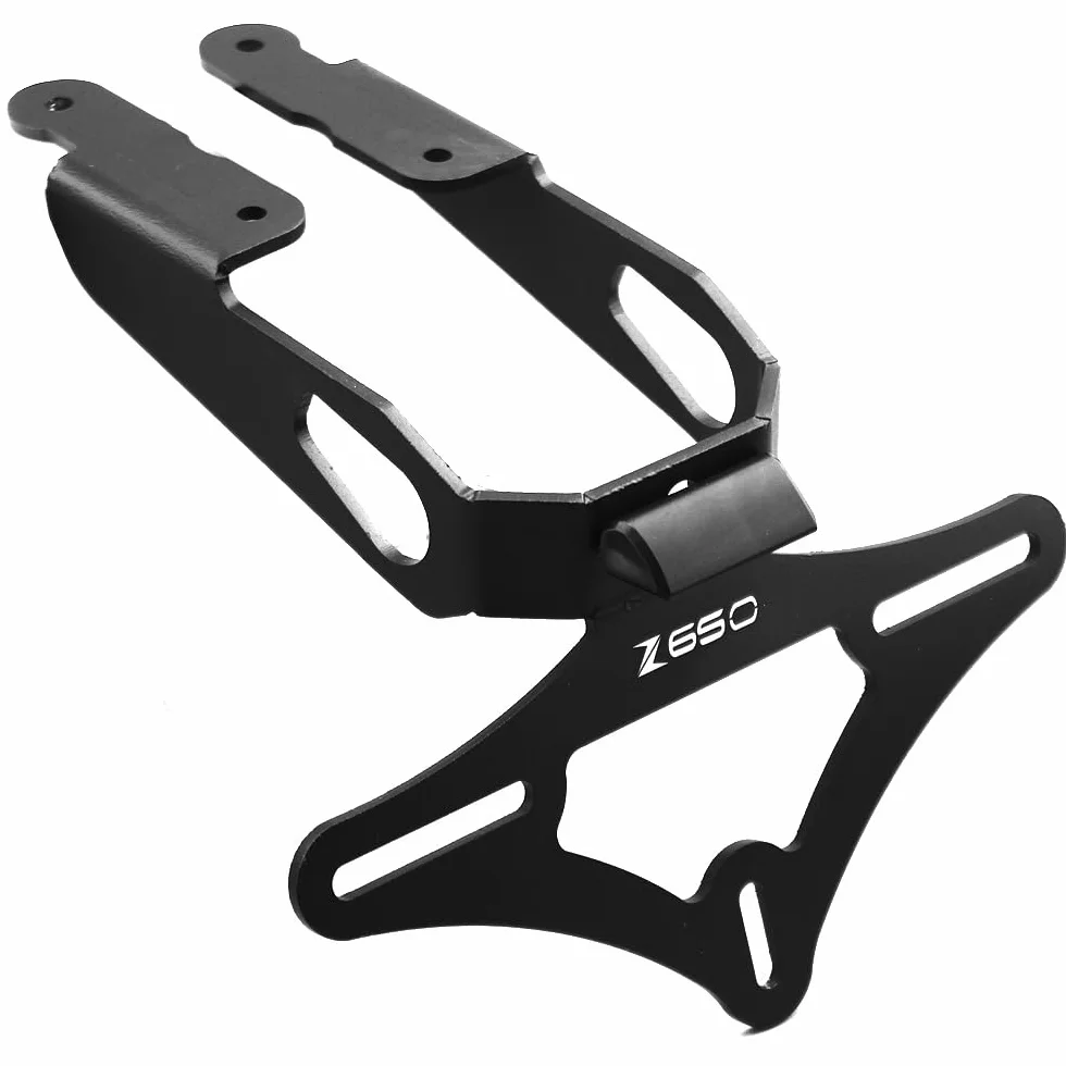 Wspornik tablicy rejestracyjnej kompatybilny z Z650 2018-2024 Fender Eliminator uchwyty tablicy rejestracyjnej, ochrona przed rozpryskami, klapy, ochrona przed rozpryskami, zderzak, 2024,
