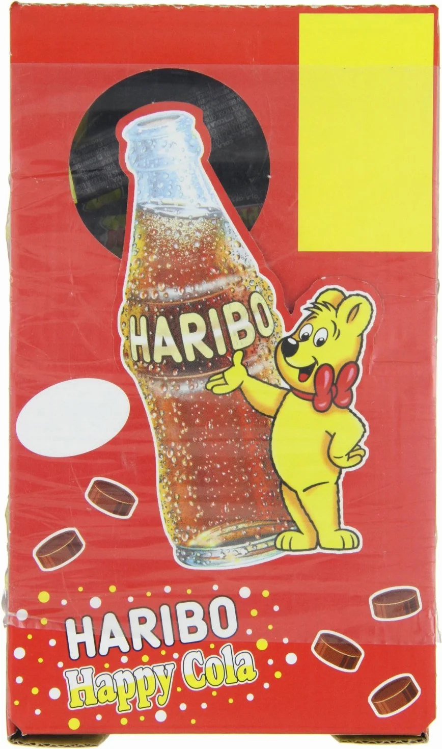 Haribo Cola-Roulette 50 rolek, 1 opakowanie (1 x 1,25 kg)