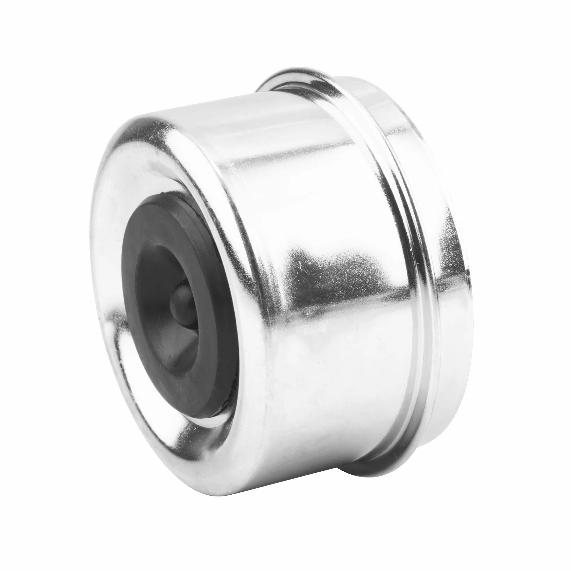 RhinoTuning Zestaw zaślepek przeciwpyłowych 62 mm średnica 68 mm chromowane