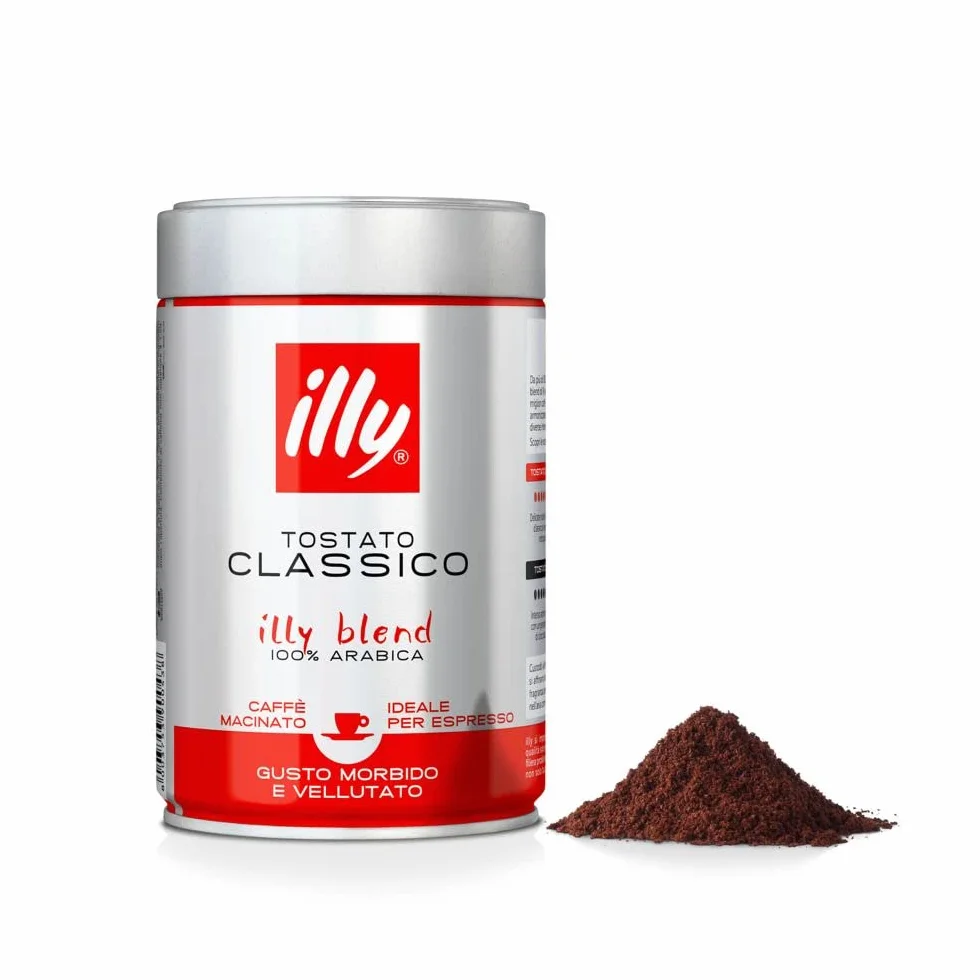 illy Classico, Kawa mielona, Średnio palona, 100% Arabica, 250g