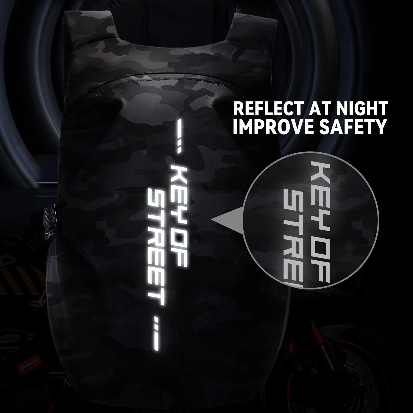 Plecak Motocyklowy Lekki Torba na Kask Motocyklowy wodoodporny plecak na kask duża pojemność plecaki podróżne Plecaki motocyklowe dla mężczyzn i kobiet,Co Czarny L