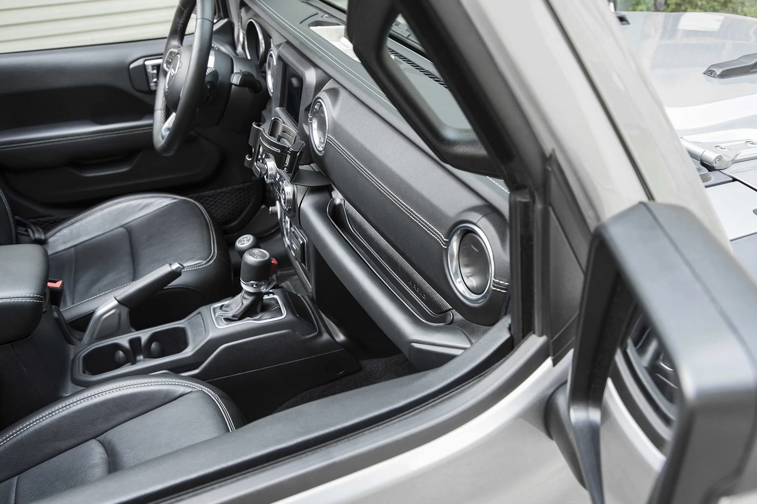 Organizer na półkę pasażera, uchwyt mocujący, pudełko na akcesoria do Jeep Wrangler JL JLU & Jeep Gladiator JT, wyposażenie wewnętrzne