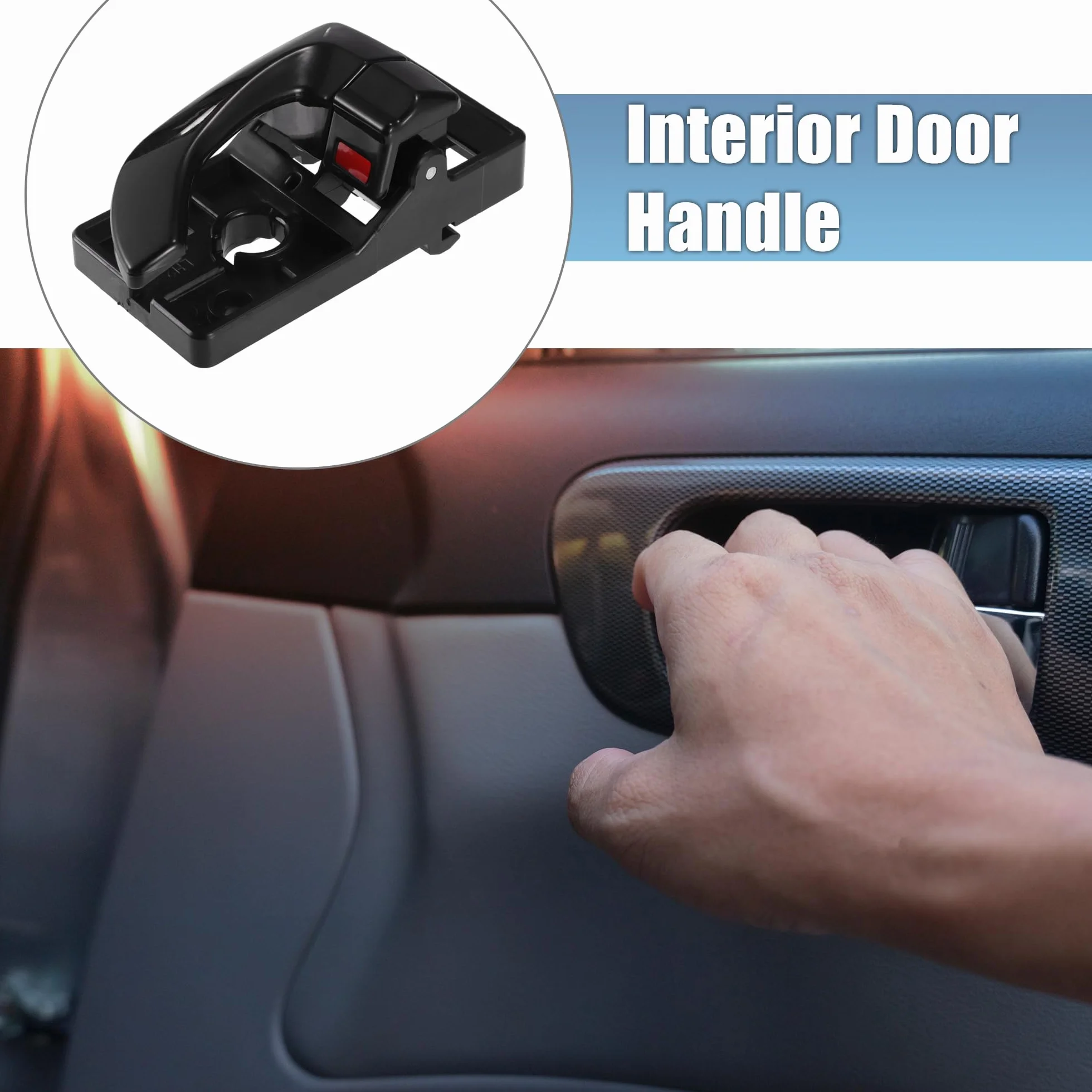 A ABSOPRO Wewnętrzna klamka przednia lewa dla Hyundai Tucson 2005-2009-1 szt