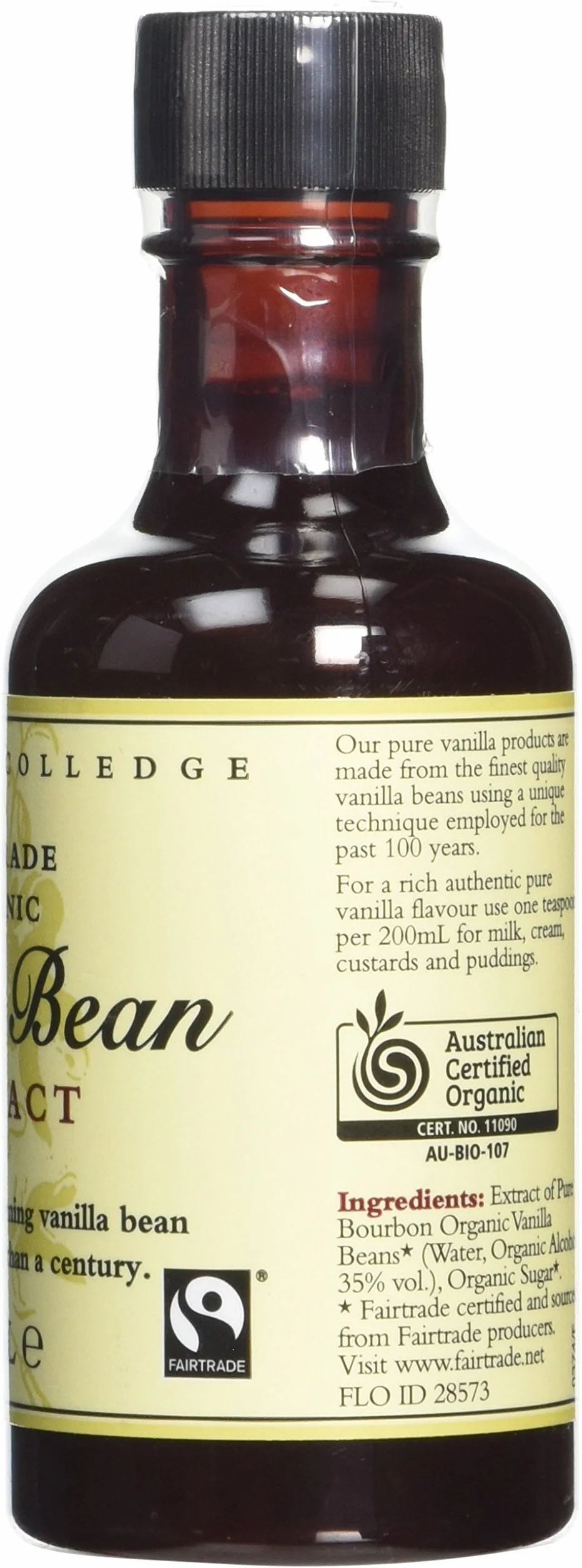 Taylor and Colledge organiczny ekstrakt z wanilii 100 ml