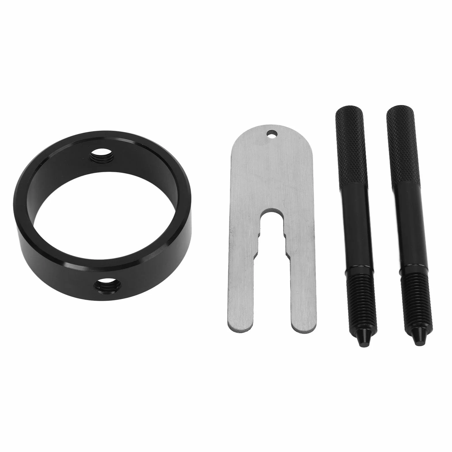 Universal Motorcycle Fork Spring Compressor, Aluminiowy Zestaw Narzędzi 6061 dla Większości do Góry Nogami Widelców StreetBike, Zaprojektowany Specjalnie dla Sprężyn