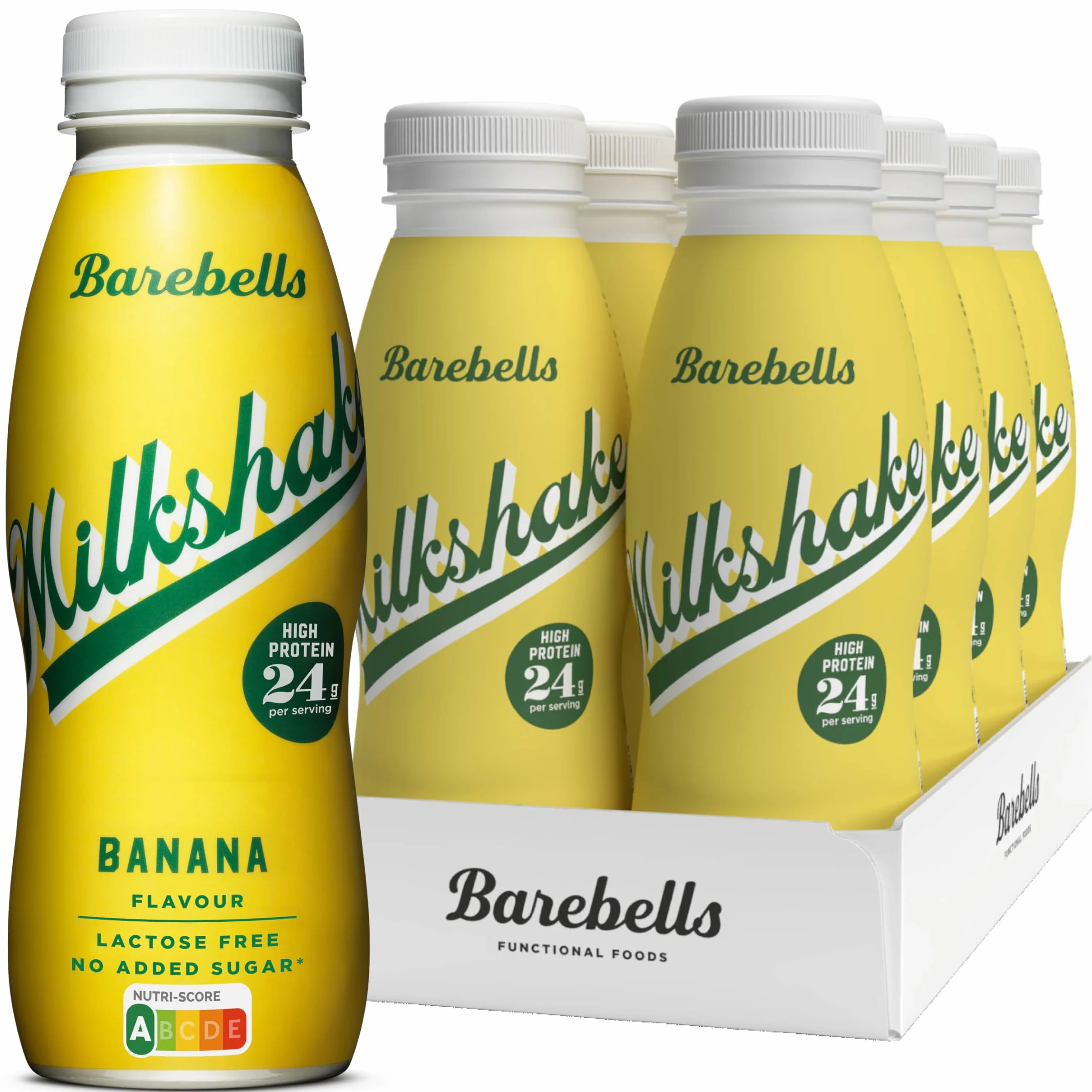 Barebells Protein Milkshakes Banana 8x330ml