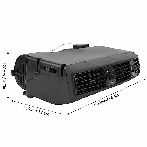 Parownik AC, Uniwersalny Klimatyzator Underdash 360CFM Zamiennik Parownika Klimatyzacji dla RV Van (12V)