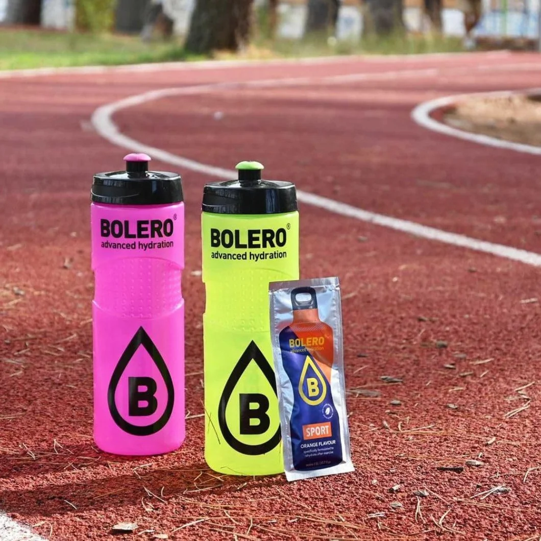 Bolero SPORT 24x3g | Proszek do napojów bez cukru, słodzony stewią + witamina C | odpowiedni dla dzieci, sportowców i diabetyków | bezglutenowy i przyjazny dla wegan