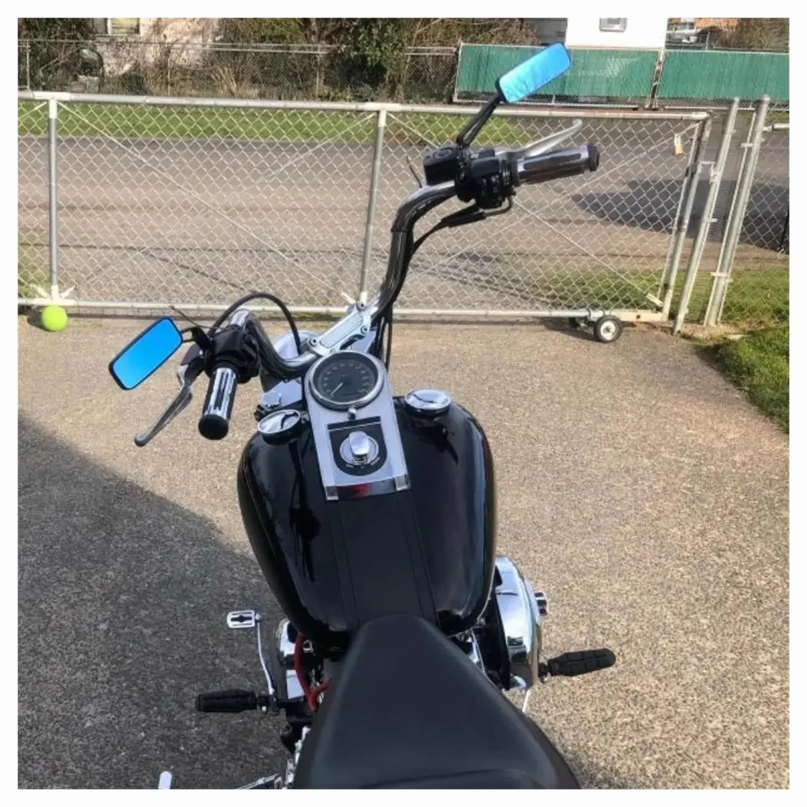 Para 8mm 10mm Lusterka Boczne Motocykla, Kompatybilne Z Kawasaki, Vulcan VN 800 900 1500 1600 1700 2000(Plating)