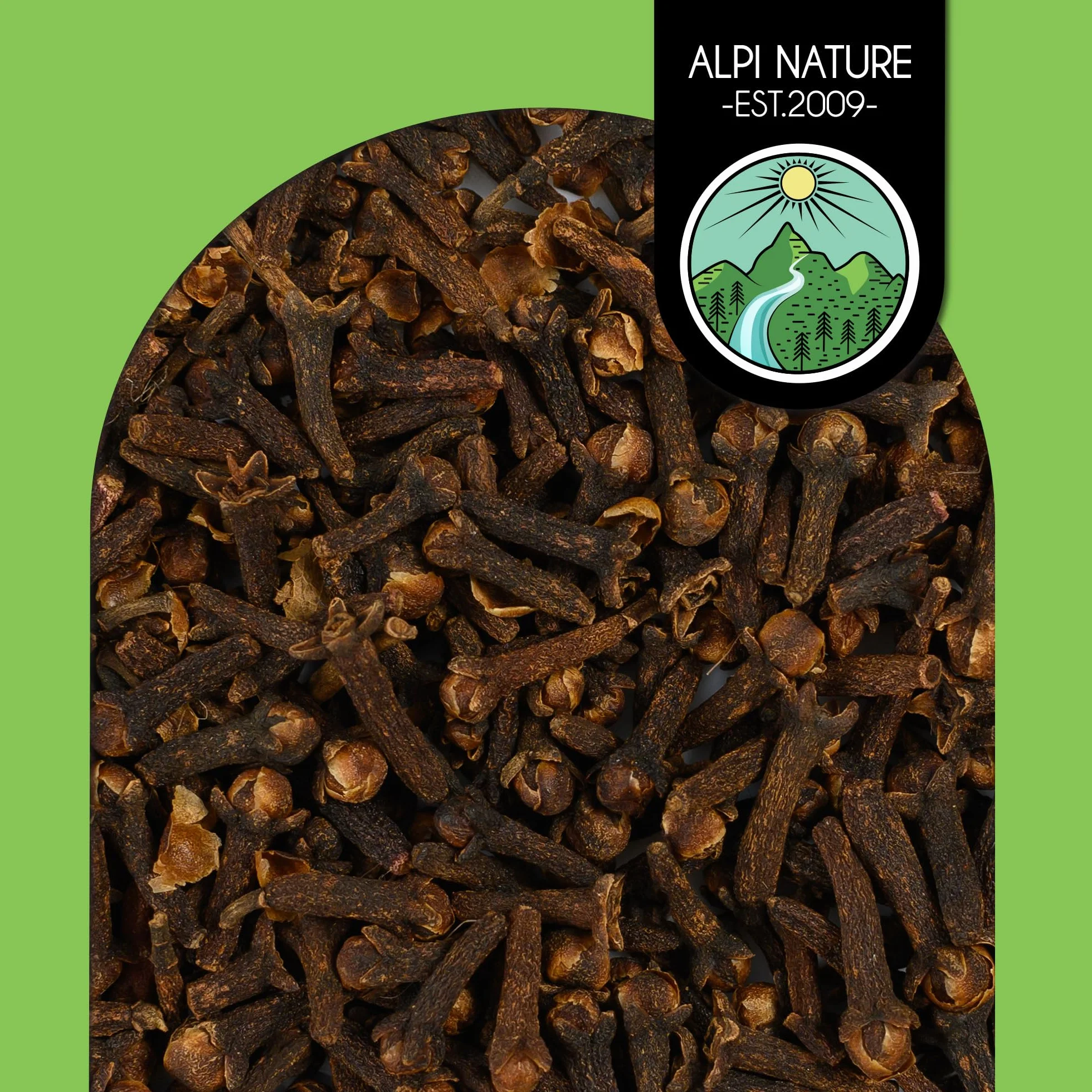 Alpi Nature Goździki Całe 250g, Suszone Pąki, Przyprawa do Gotowania