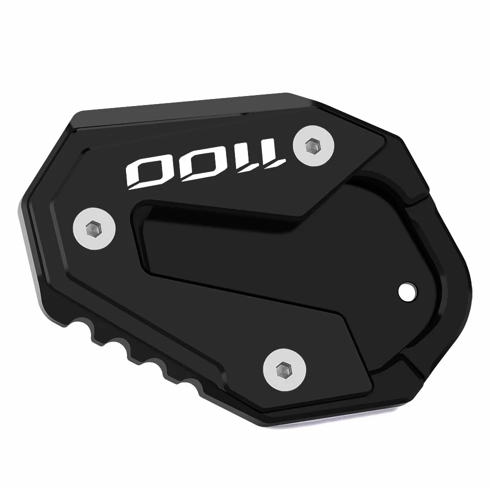 Modeer do Hon.da Rebel 1100 CMX 1100 2020 2021 2022 2023 część motocyklowa CNC boczny stojak stójka boczna podkładka przedłużająca rebel 1100 cmx1100 akcesoria (1100-Czarny)