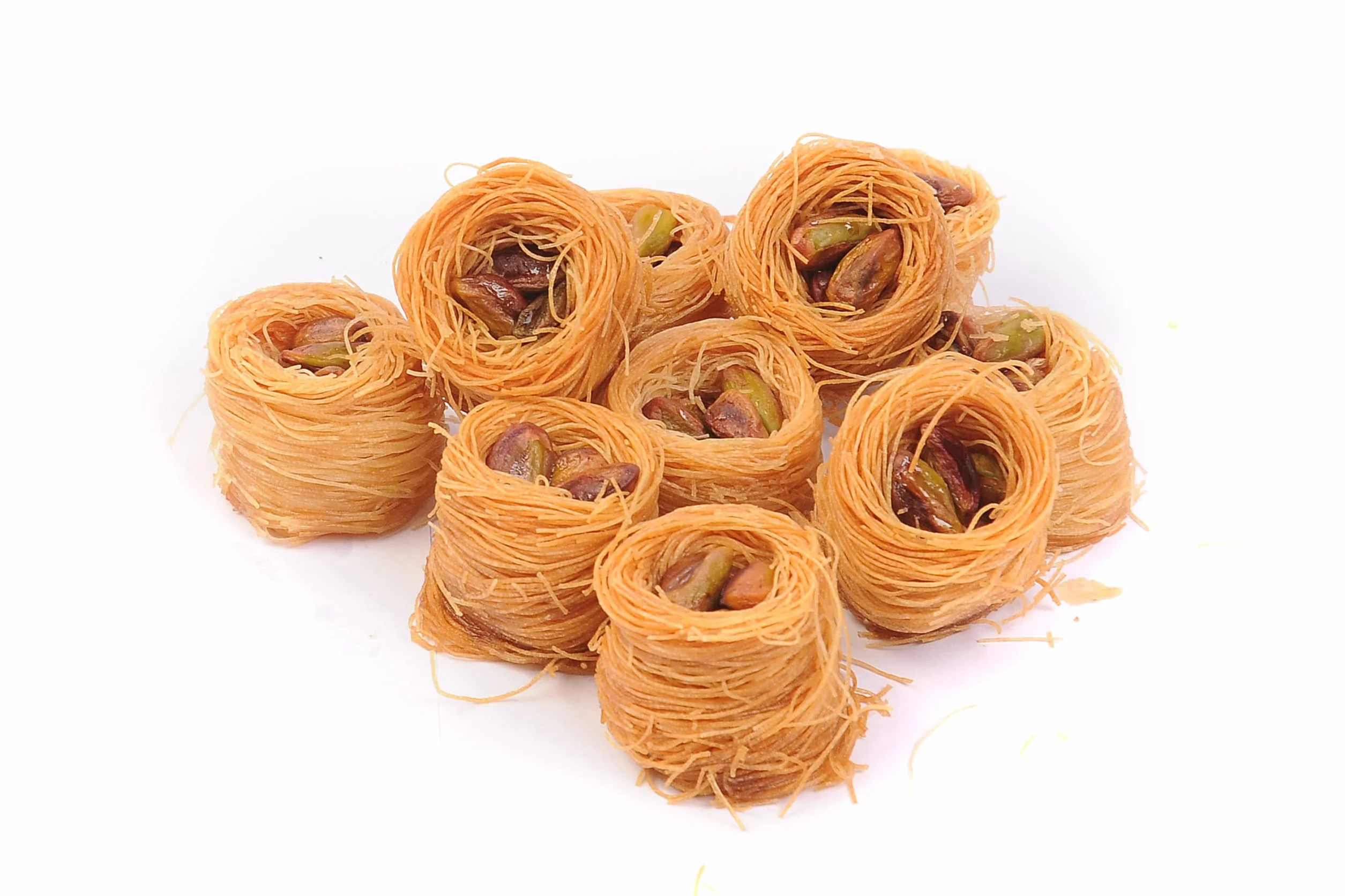 Asortyment Bitesize Turecka Pistacjowa Baklava - Ręcznie Robione Ciasto Deserowe - Pudełko 150g - Mughe Gourmet - Świętuj Wielkanoc, Urodziny, Dzień Ojca i Matki