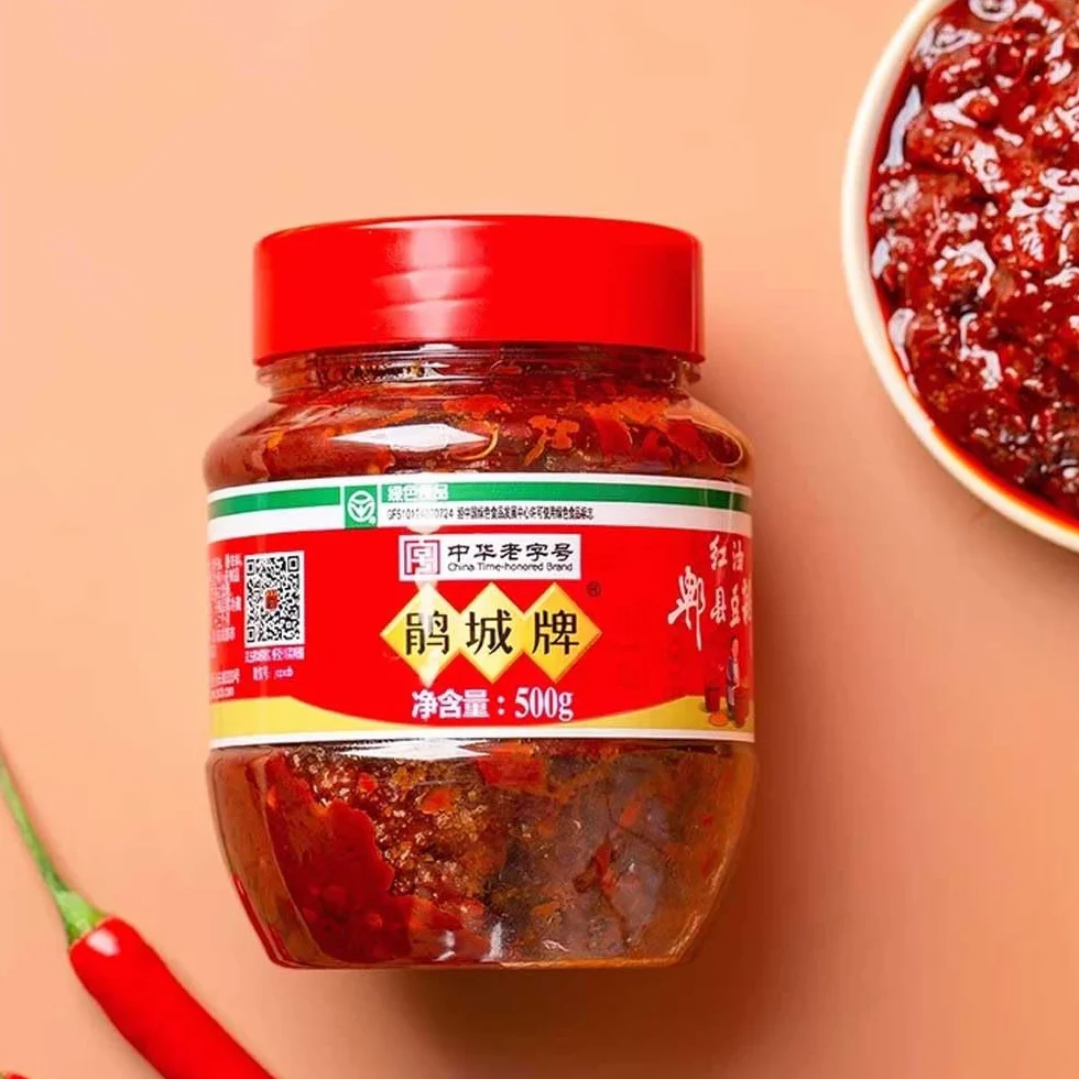 Chiński sos z fasoli chili syczuańskiej 红油豆瓣酱 500g