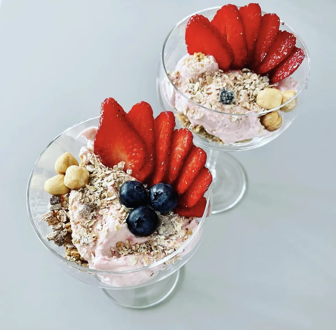 Good Nutritions® Proszek truskawkowy – liofilizowany | ekologiczny, wegański, bez dodatków, smoothie, miska do smoothie, jogurt, deser, granola, 120 g
