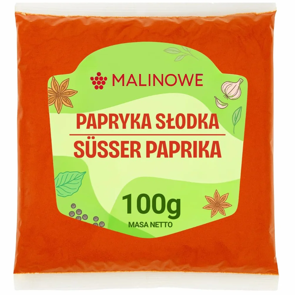 Słodka Papryka Mielona 100g Aromatyczna Papryka w Proszku Łagodna