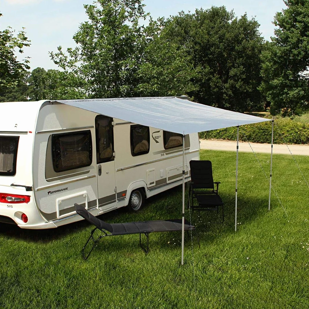 yourGEAR żagle przeciwsłoneczne do przyczep kempingowych 4x2,4m UV 50+ wodoszczelny 5000mm