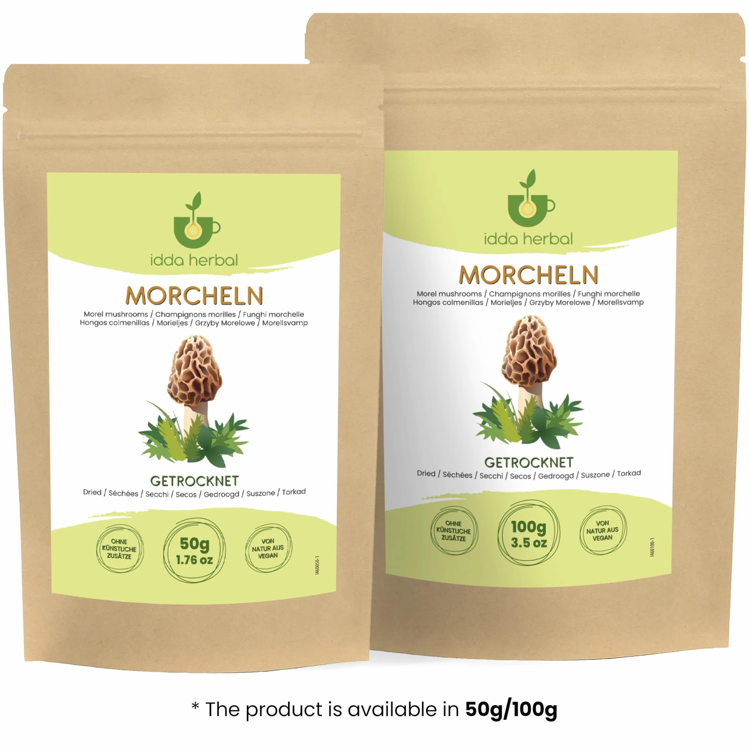 IDDA Suszone Grzyby Smardze 100g Morchella