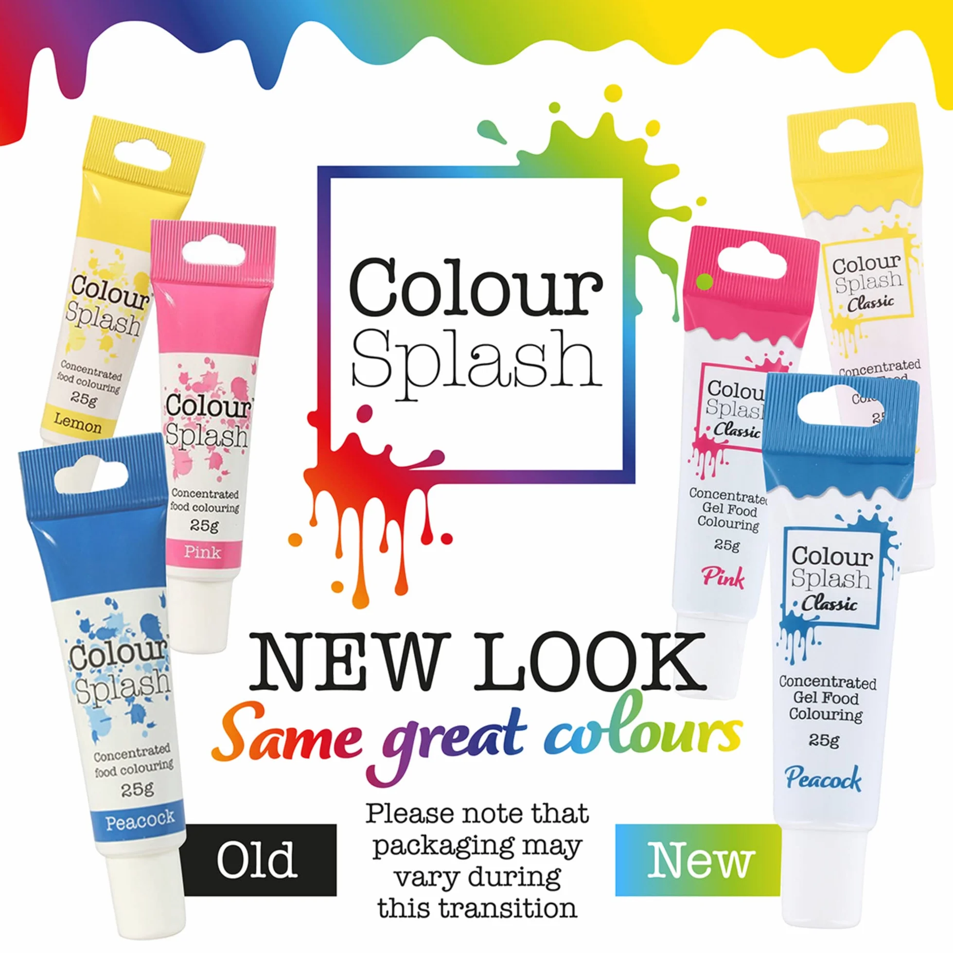 Colour Splash Gel - Sunflower