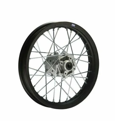Aluminiowa felga 14 cali tylna czarna typ 7 nadaje się do prawie wszystkich modeli z osią 15 mm Dirt Bike, Pit Bike, XMOTOS, MotoCross, Supermoto 4-suwowy