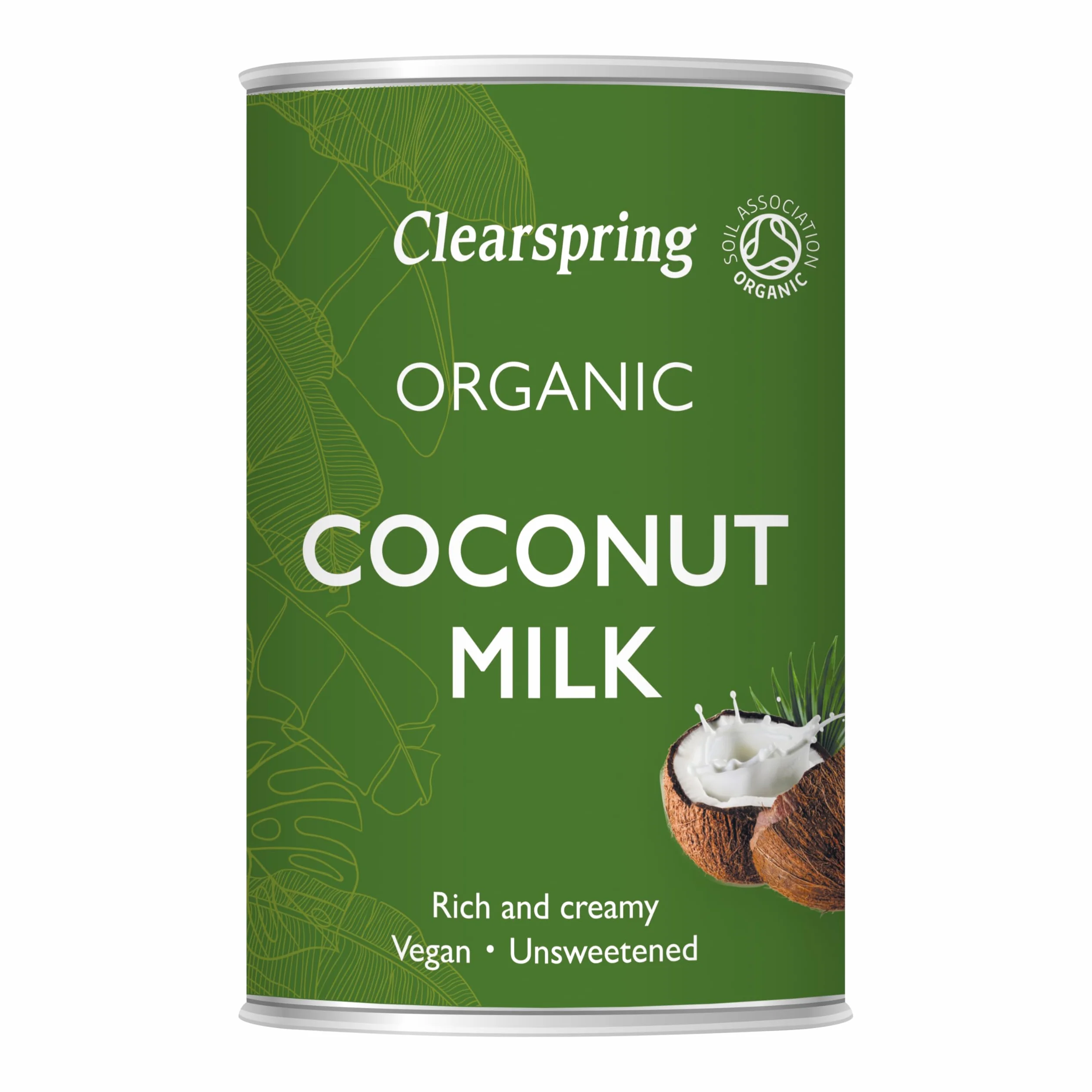 Clearspring | Organiczne mleko kokosowe | 6 x 400 ml