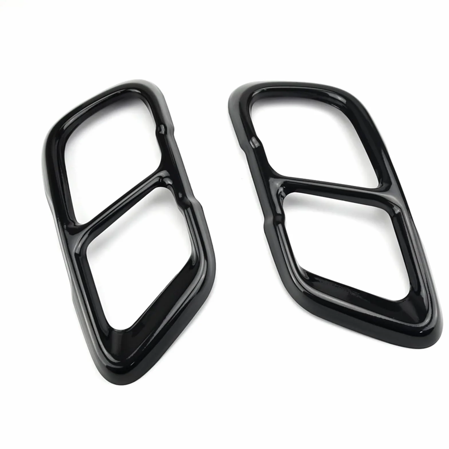 Tłumik końcowy Akcesoria zewnętrzne do samochodu Tłumik wydechowy z tyłu BMW X5 G05 X6 G06 X7 G07 2019-2022 układ wydechowy samochodowy(Black)