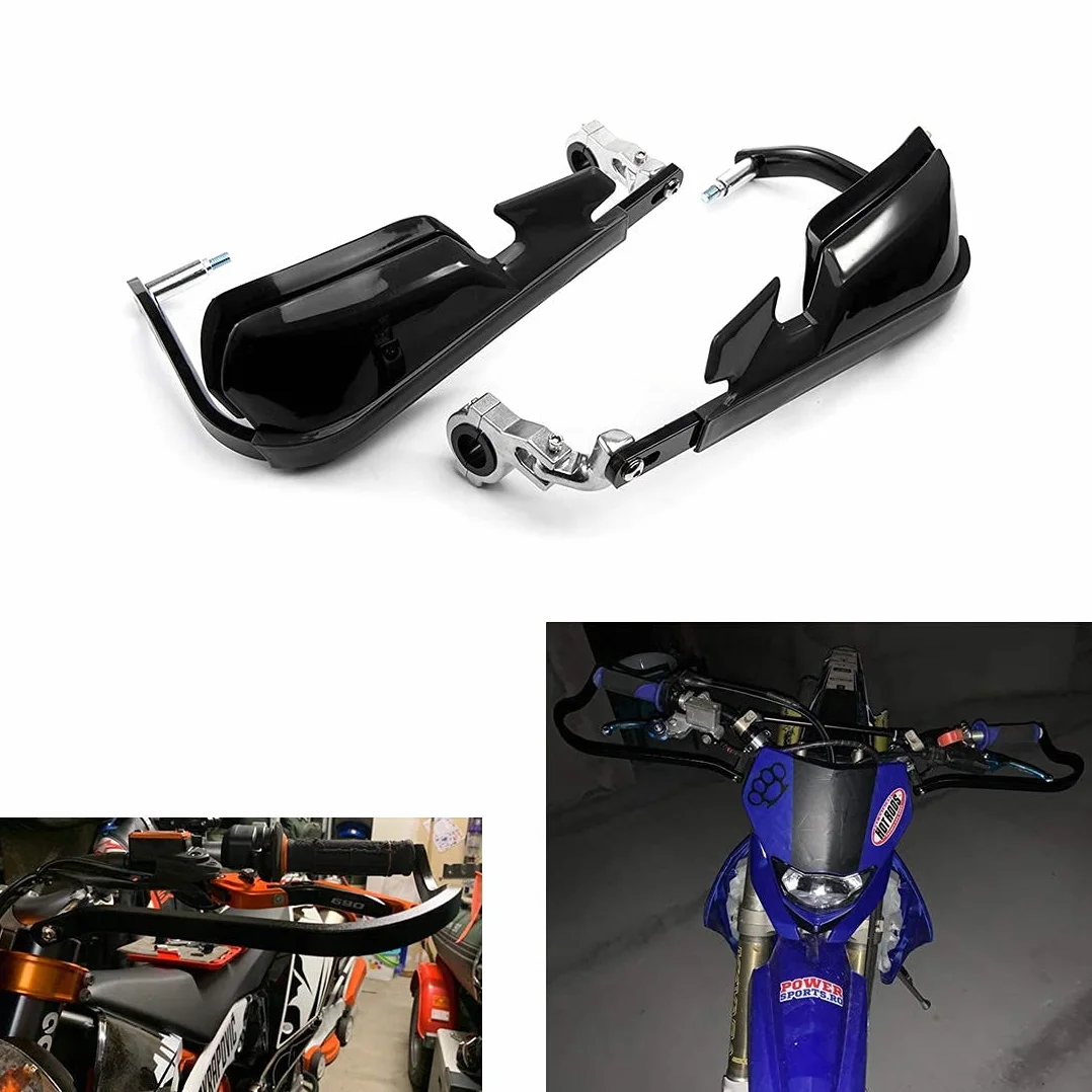 Ochraniacz na dłoń do kierownicy uniwersalny Motocykl Motocross Roller Wiatroodporny 22mm 25mm 28mm Ochraniacz na kierownicę Motocykl Wyposażenie ochronne (A)