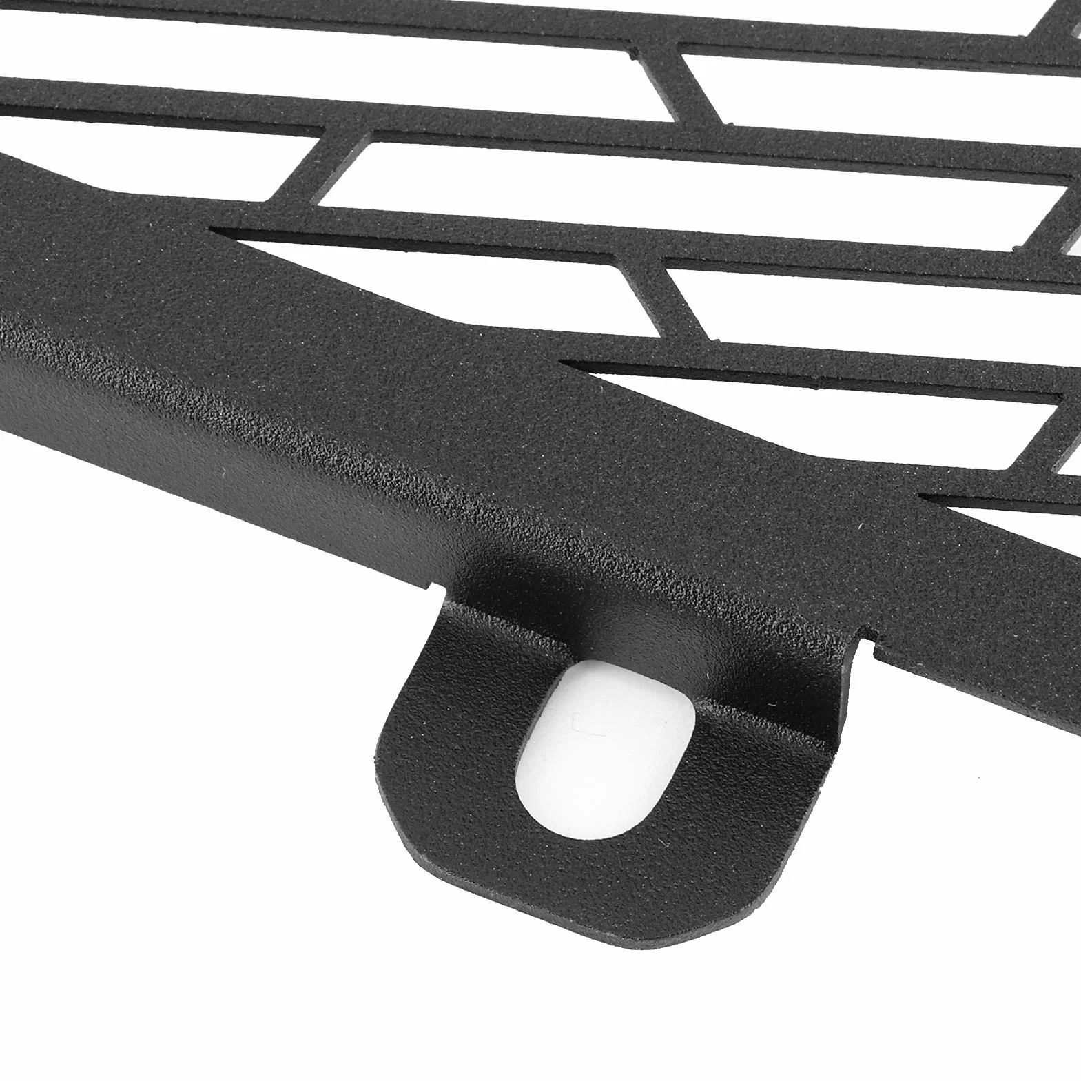 Akcesoria Motocyklowe Premium Aluminiowa Osłona Chłodnicy Motocykla, Spersonalizowana Przednia Osłona Grilla dla Z650 2017-2019 z kompleksową ochroną (BLACK)