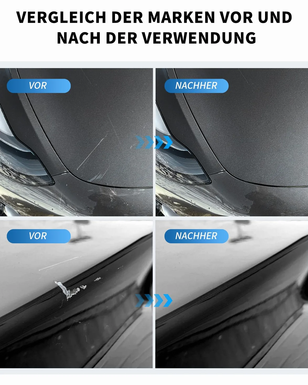Tesla Farba do poprawek - naprawa zarysowań DIY z farbą dopasowaną do koloru dla Model 3/Y/S/X Pearl White (PPSW)