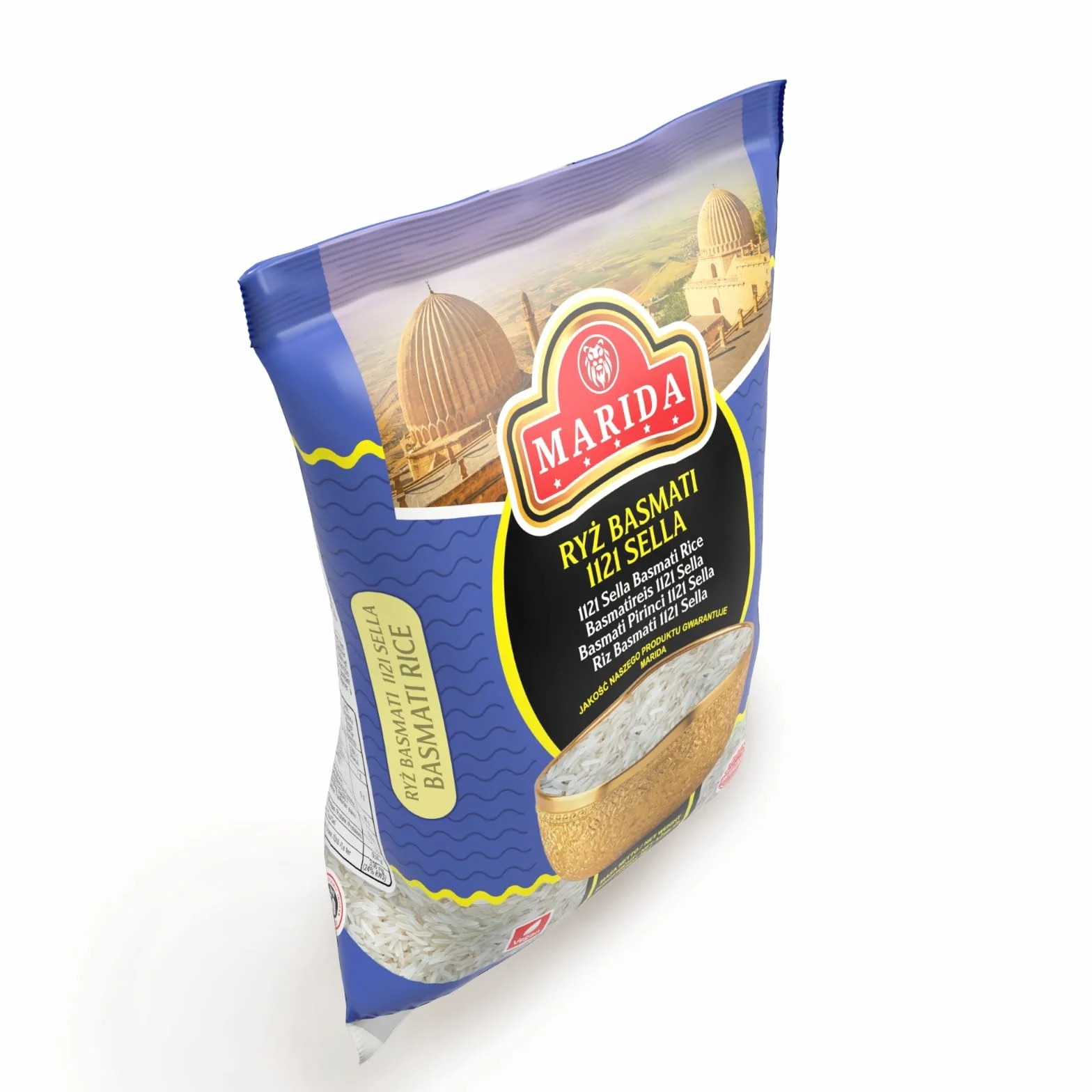 Marida Ryż Basmati 1121 Sella Długoziarnisty Aromatyczny 5 kg