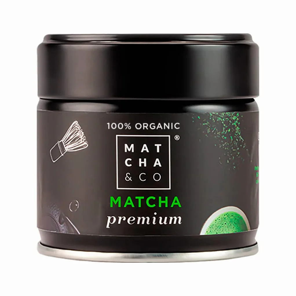 Premium organiczna zielona herbata matcha w proszku (30 g) | Zielona herbata w proszku z Japonii | Organiczna herbata matcha klasy ceremonialnej | Matcha & CO (30 g)