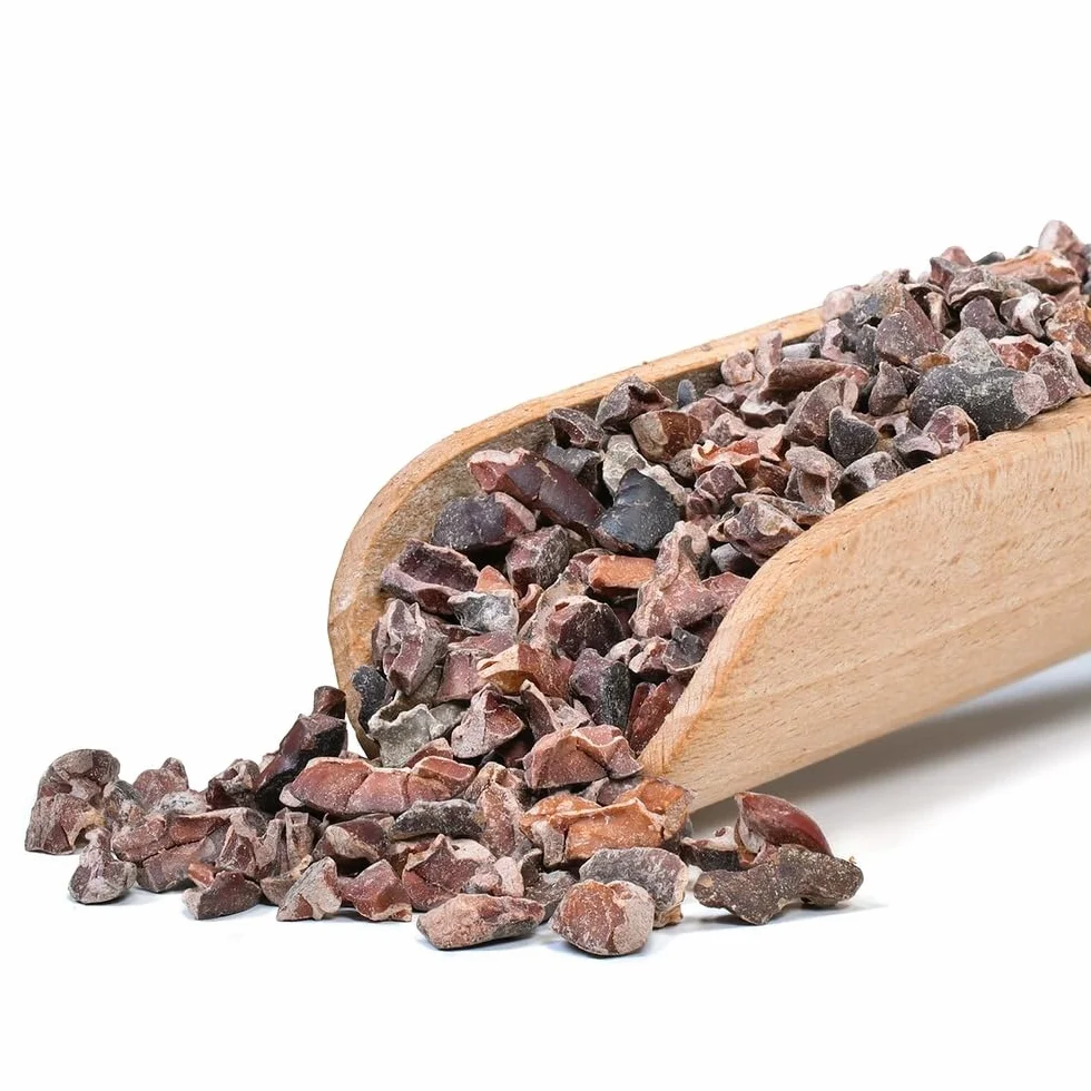 Kakao Vivarini 1kg | Intensywny, czekoladowy smak i aromat | Składnik o wielu kulinarnych zastosowaniach | Cenne źródło składników odżywczych | Kruszone ziarna kakao | 1000g