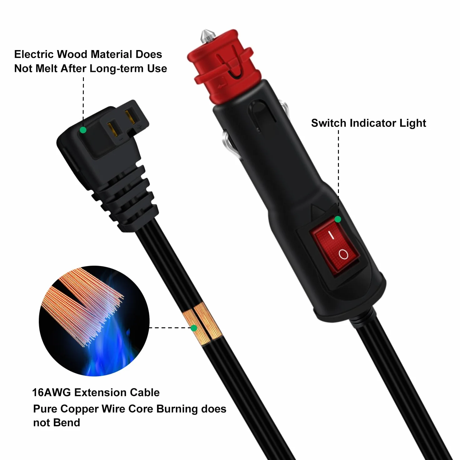 Zasilacz samochodowy 12 V 24 V kabel do lodówki Dometic Setpower Alpicool Waeco CF