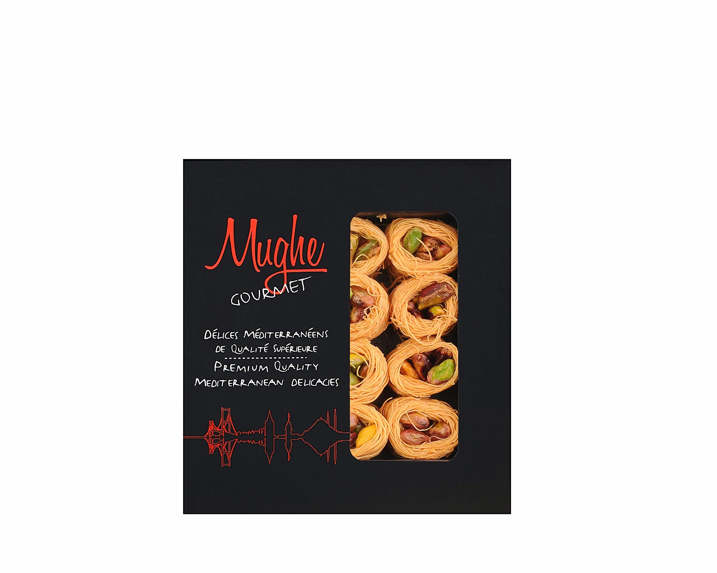 Mughe Gourmet Baklava Esh El Bulbul turecka mieszanka deserowa 150g