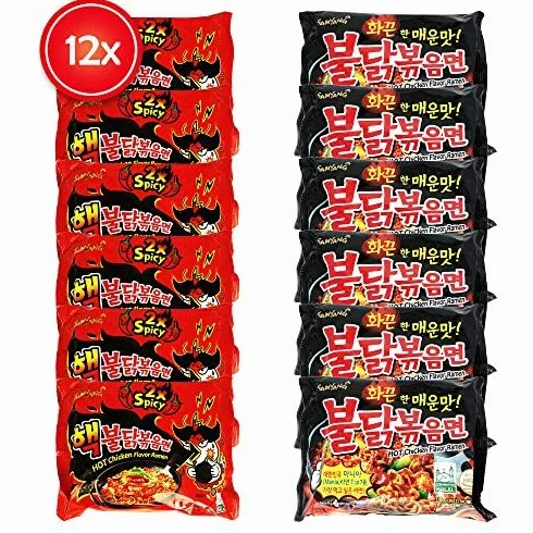 SAMYANG Buldak Ramen Instant 12 sztuk pikantny kurczak
