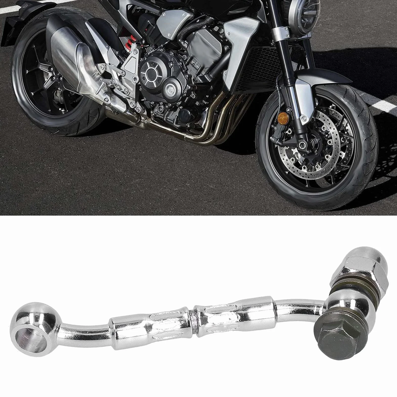Przedłużacz przewodu hamulcowego Przedłużacz przewodu hamulcowego Złącze przedłużające Uniwersalne hydrauliczne części zamienne do modyfikacji motocykla