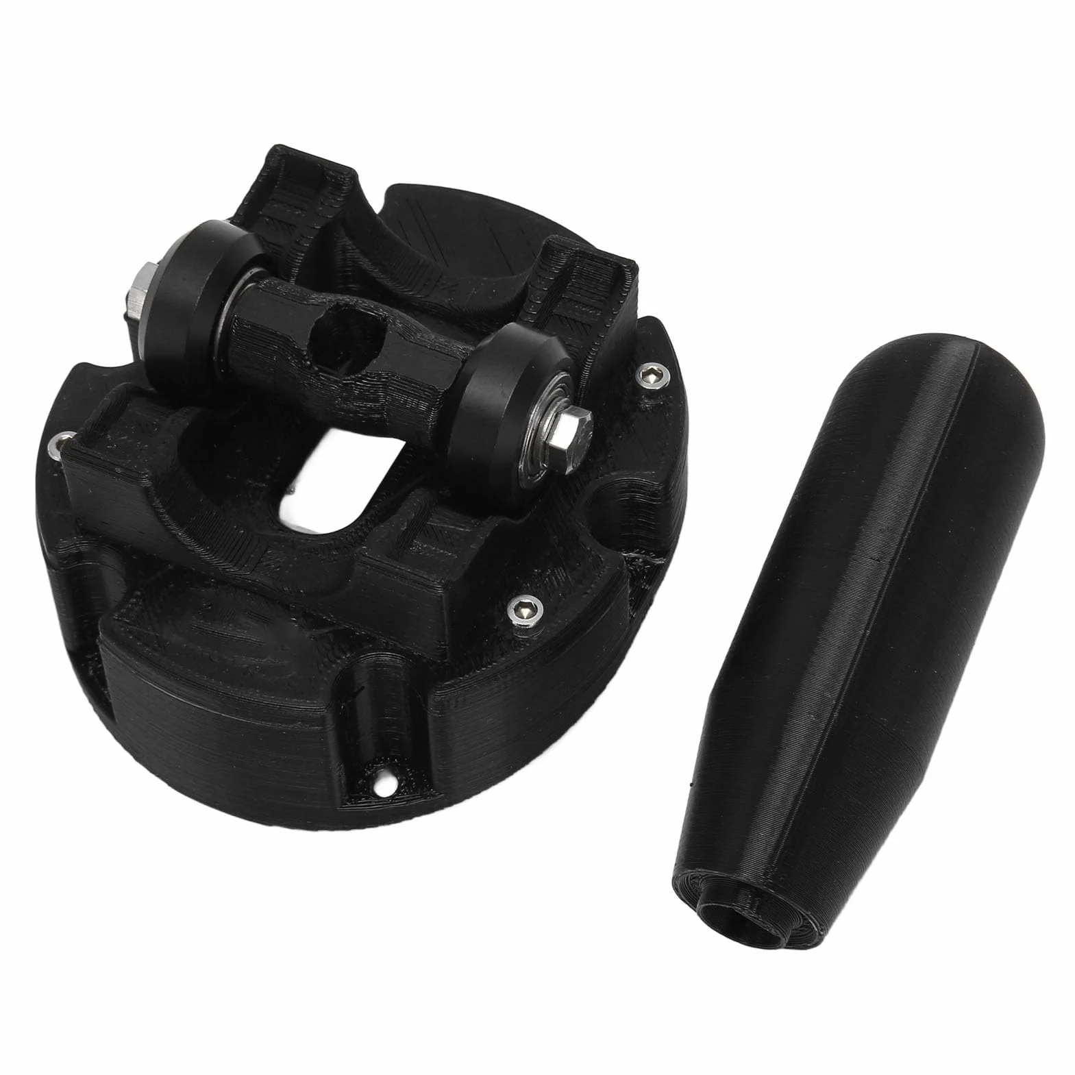Jiawu Sekwencyjny moduł Zmiany Biegów, Zmodyfikowany Adapter Gałki Zmiany Biegów Shifter Zapewniający Wrażenie Prawdziwego Samochodu Sportowego, Płytka USB SIM z Kompletnym Zestawem Zawierającym