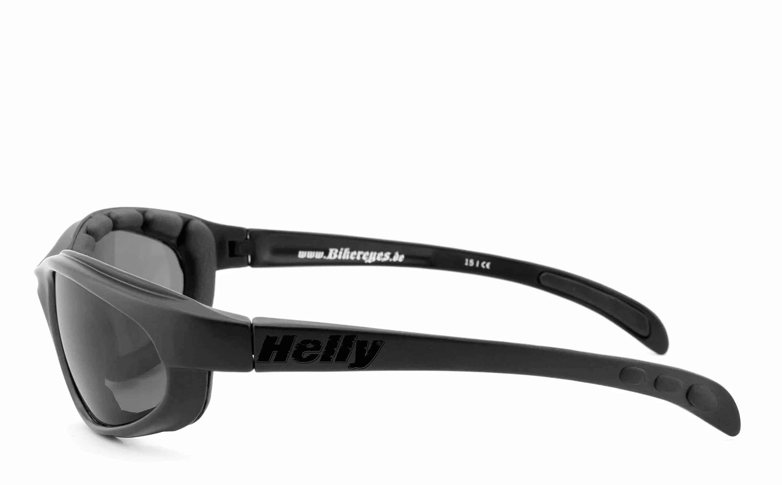 Helly® – nr 1 Bikereyes® okulary motocyklowe, okulary przeciwsłoneczne, wiatroszczelne, wyściełane, odporne na zaparowanie, odporne na pękanie, doskonałe uczucie podczas długich wyjazdów, okulary:
