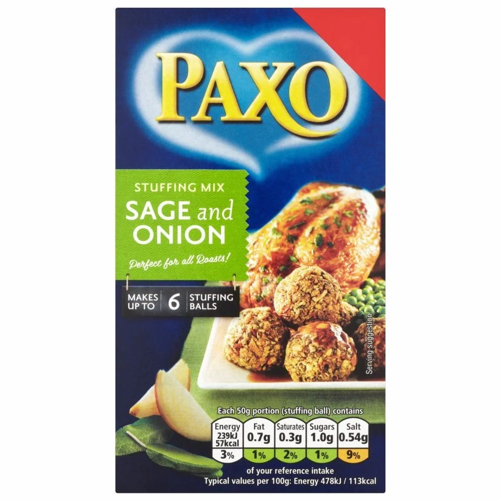 Paxo Mieszanka szałwia i cebuli, 85 g x 2 podwójne opakowanie