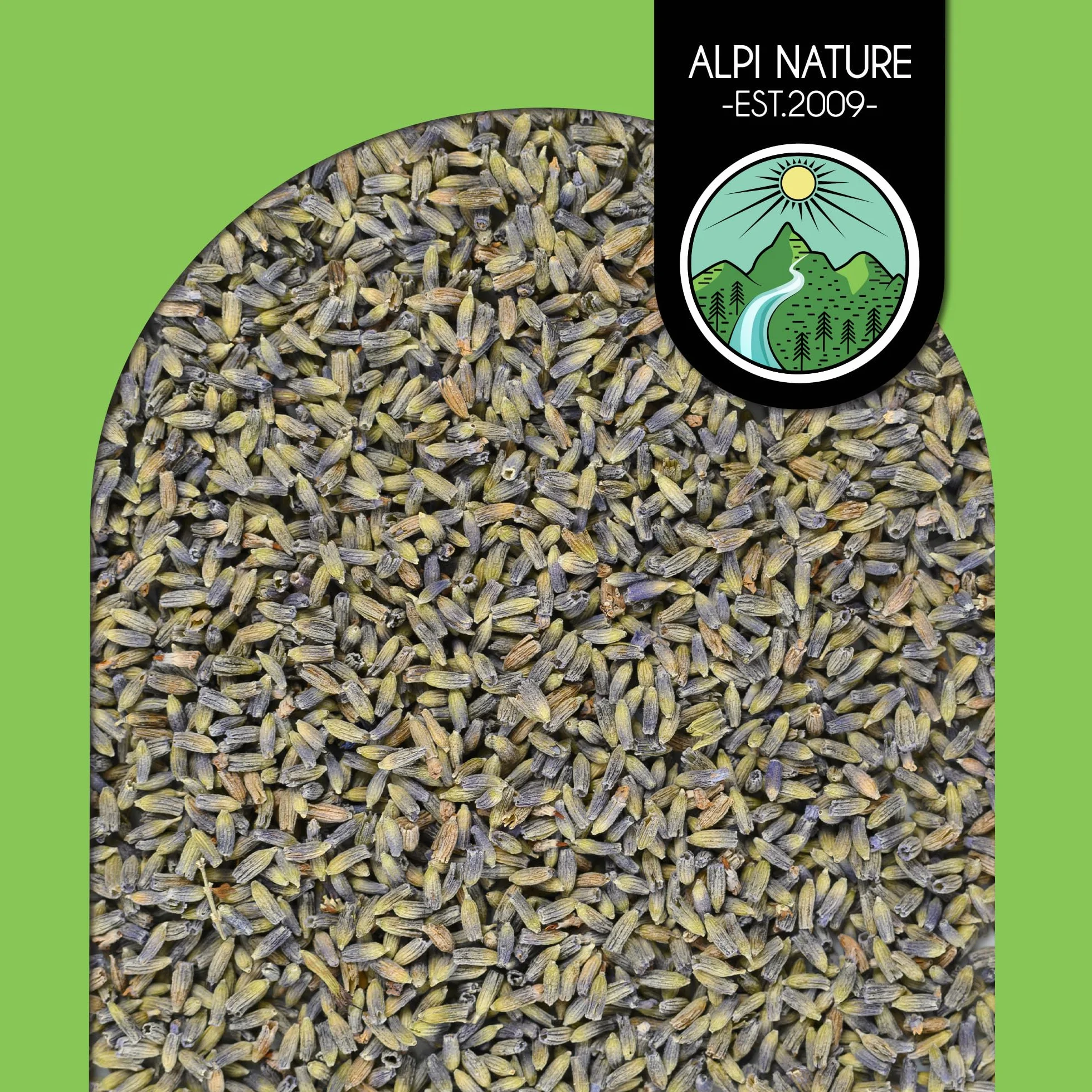 Alpi Nature Herbata Lawendowa 250g, Suszone Kwiaty i Pąki Lawendy, Herbata Liściasta z Kwiatów Lawendy
