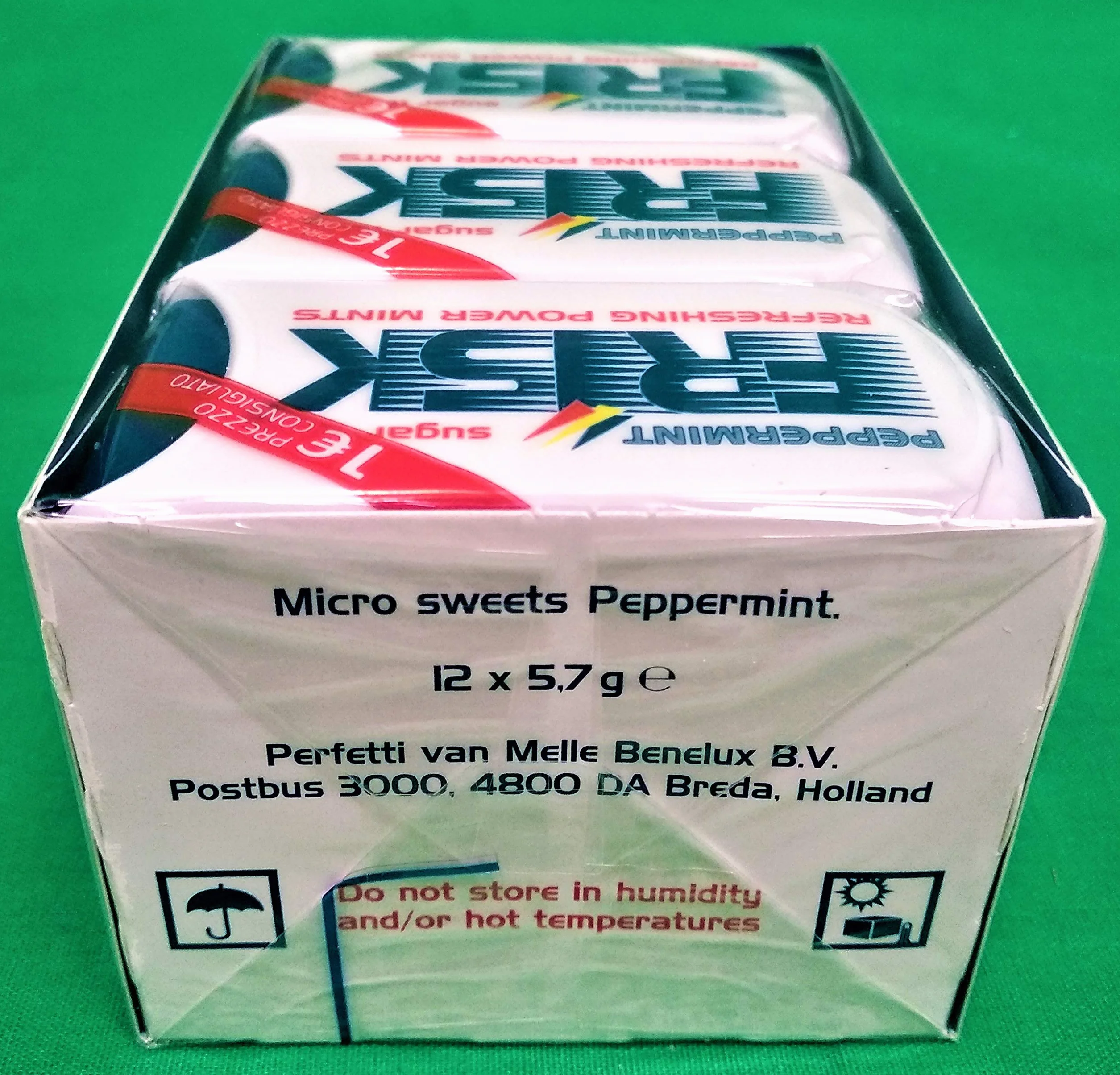 Frisk Peppermint, 12 x 5,7 g