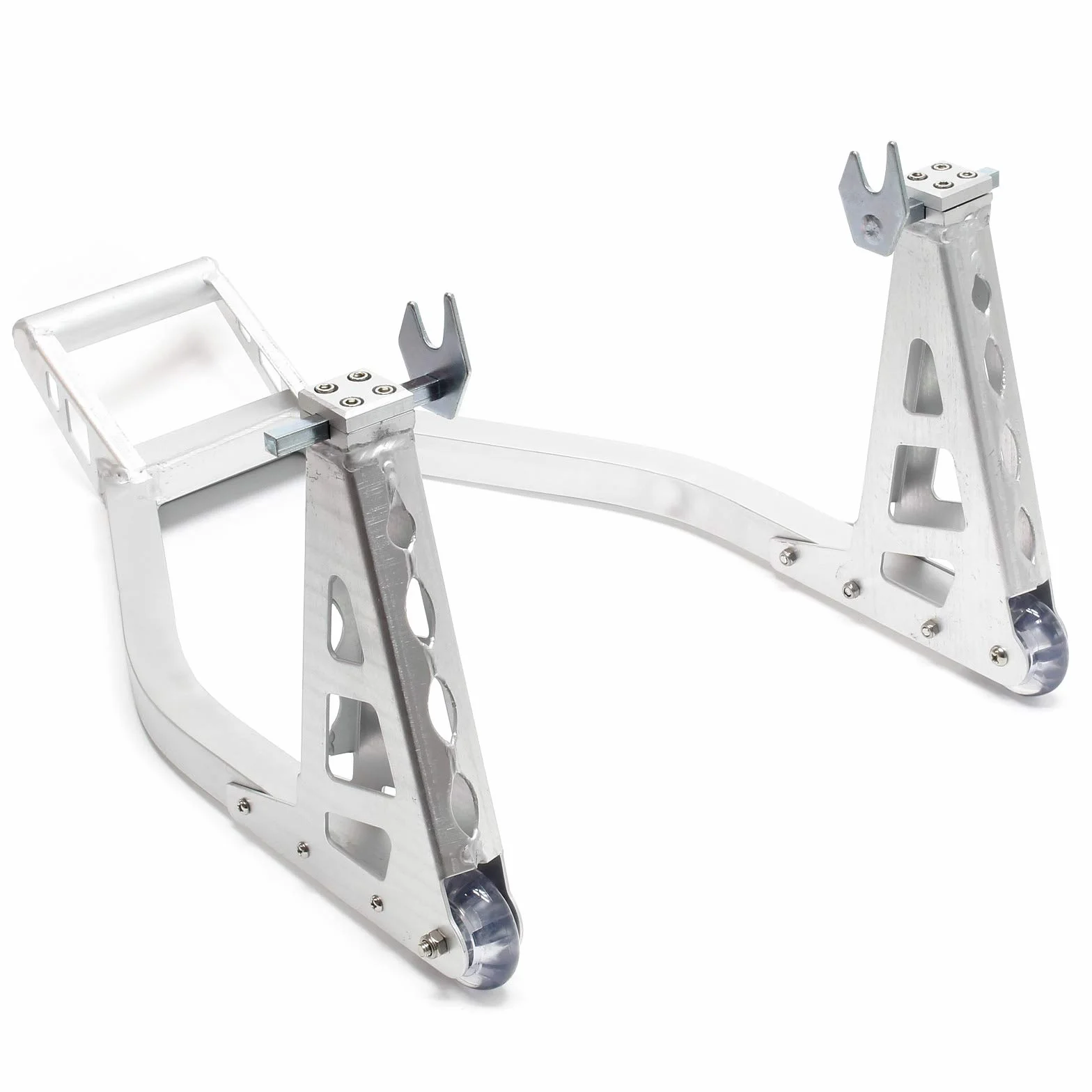 Wiltec Stojak na motocykl do tylnego koła 230-345 mm aluminium 317 kg
