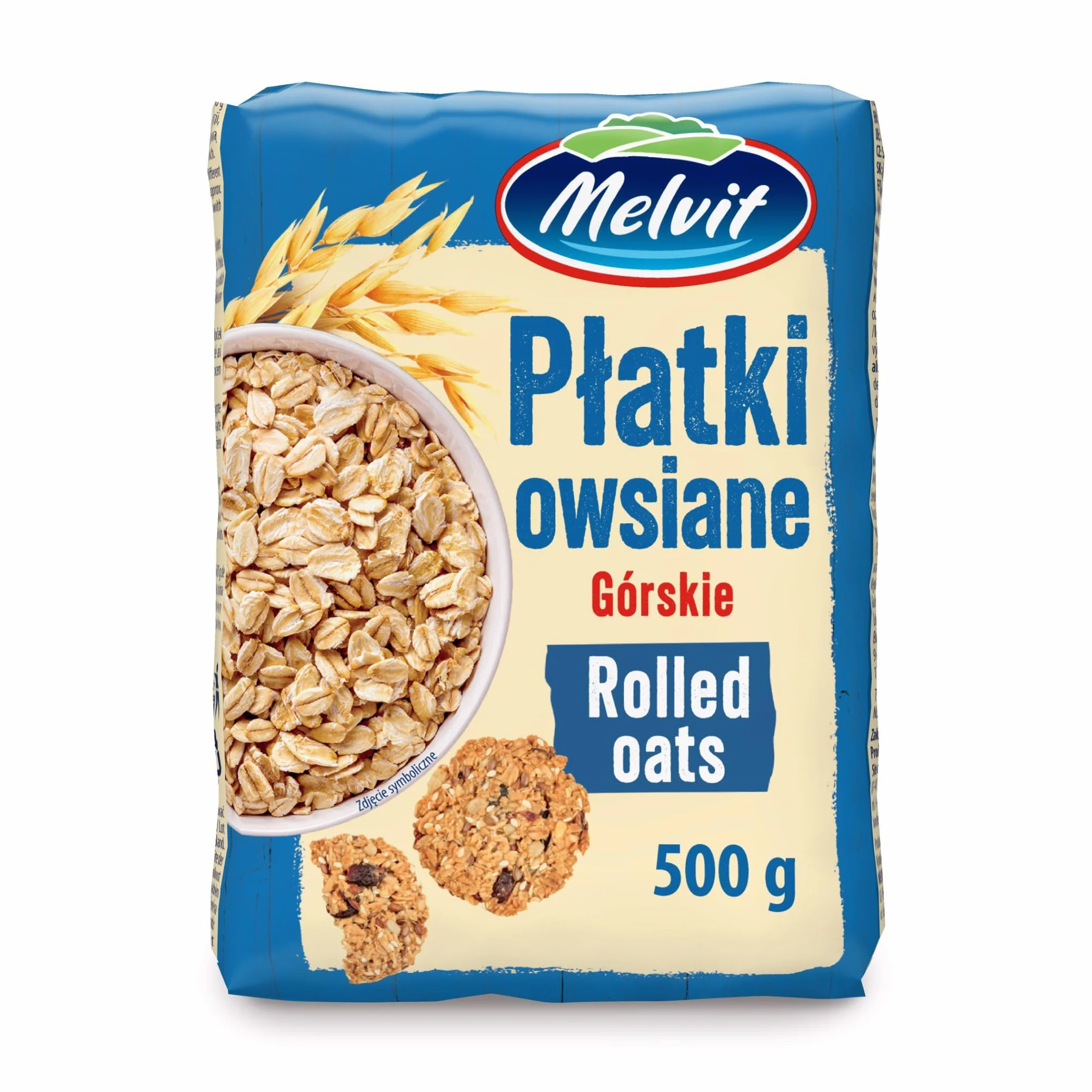 Melvit Płatki owsiane górskie 500 g
