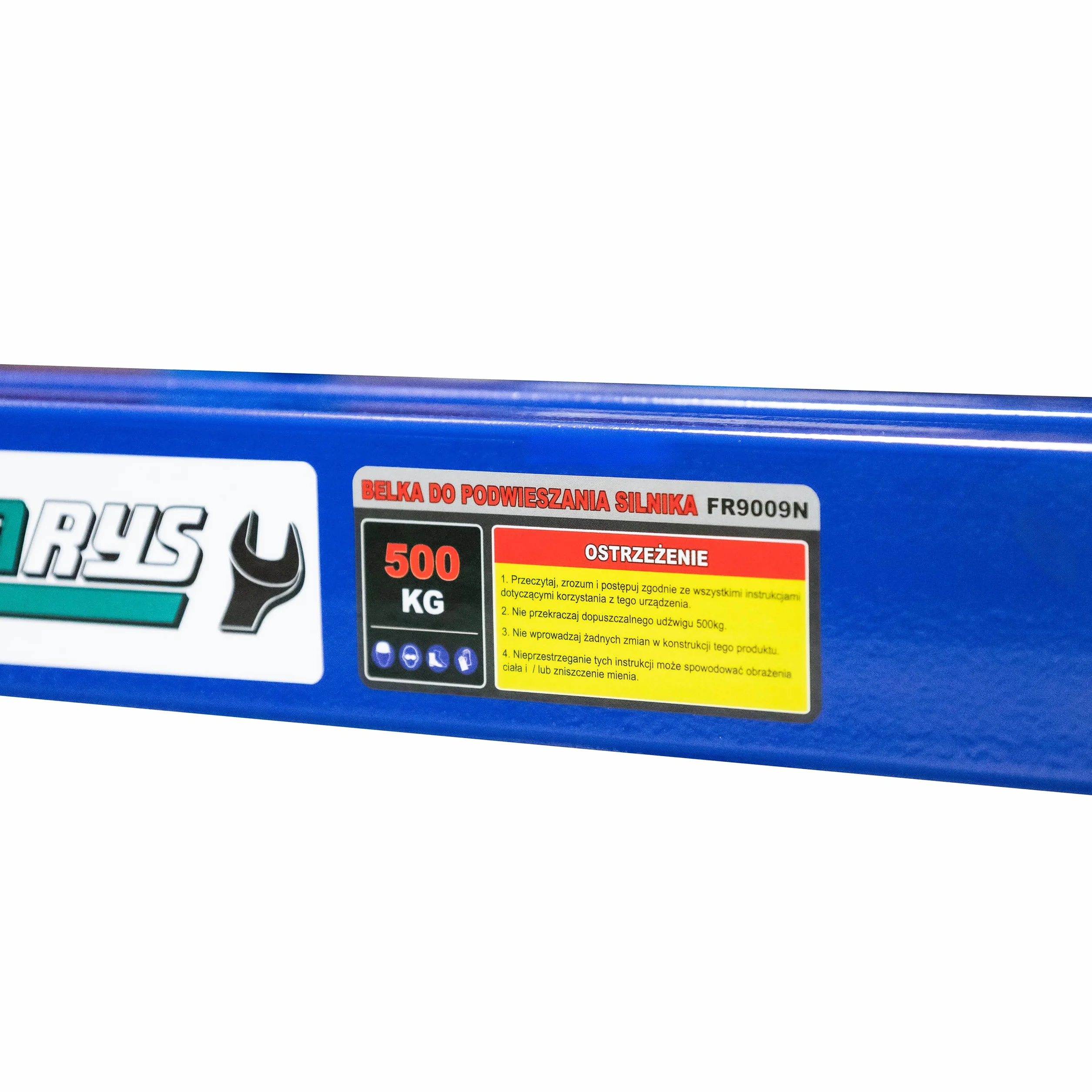 Belka do podwieszania silnika 500kg niebieska FR9009N