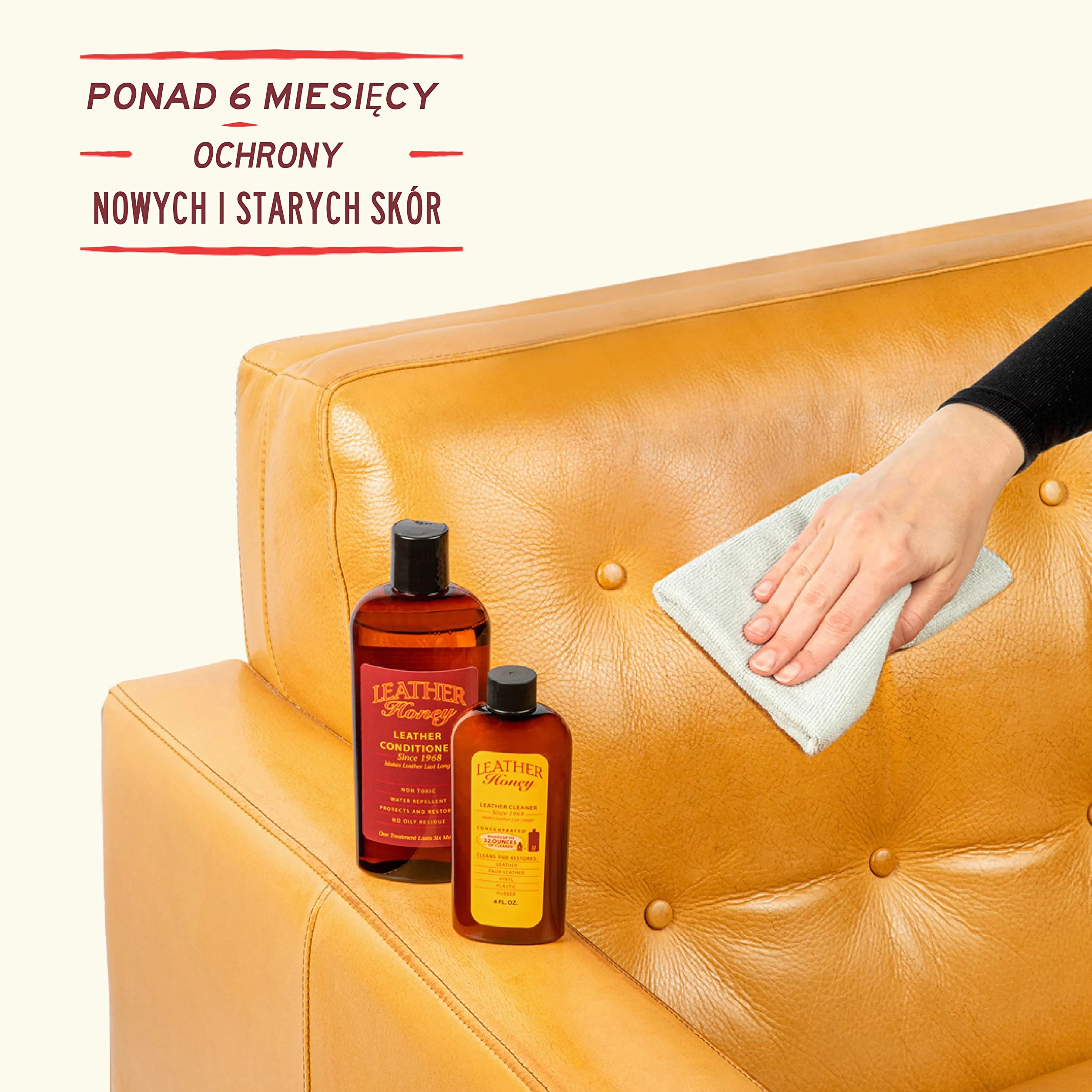 Leather Honey Odżywka do Skóry Premium Nietoksyczny 1968