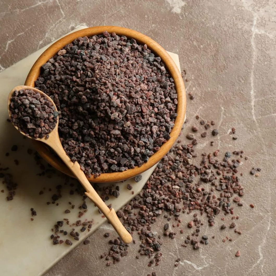 Alpi Nature Gruba Sól Kala Namak 500g, Naturalna Czarna Sól Kamienna Kala Namak Gruba