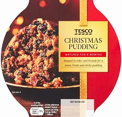 Pudding bożonarodzeniowy Tesco 400 g