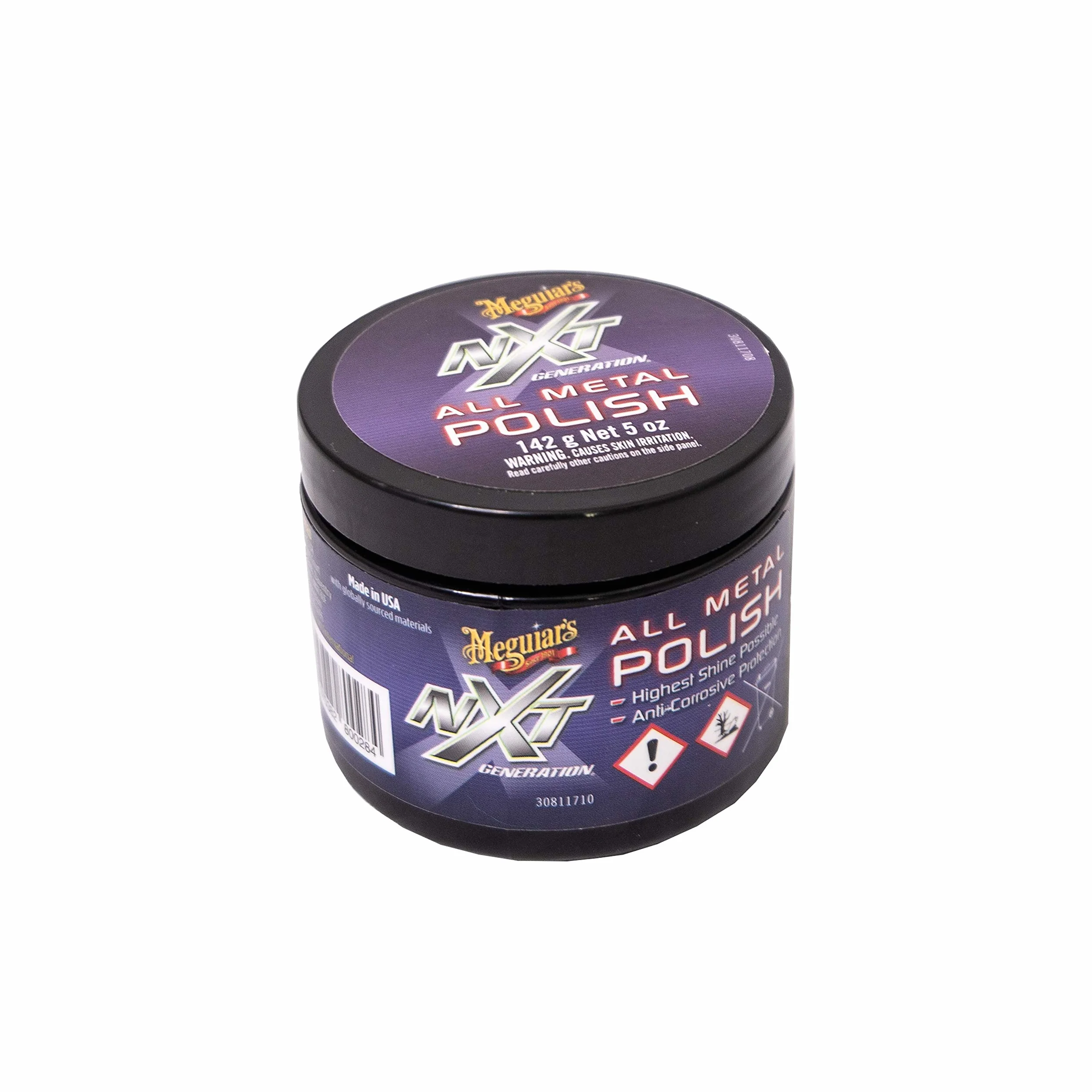 Meguiar's G13005EU NXT Generation All Metal Polish & Protect, 142 g, do aluminium, chromu, stali nierdzewnej